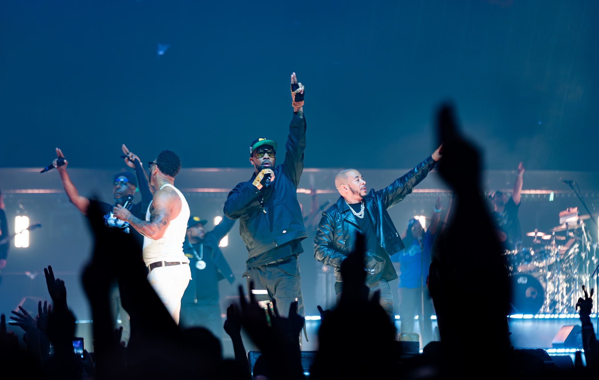 Wu-Tang Clan live. Credit: Caley Hanse
