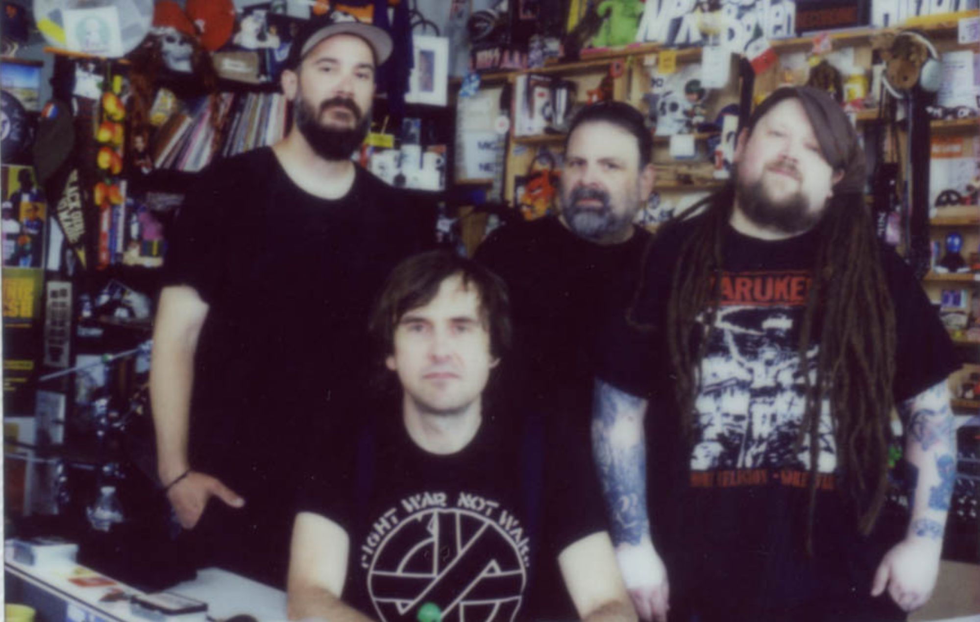 Napalm Death. CREDIT: Photo credit: Maia Stern / NPR