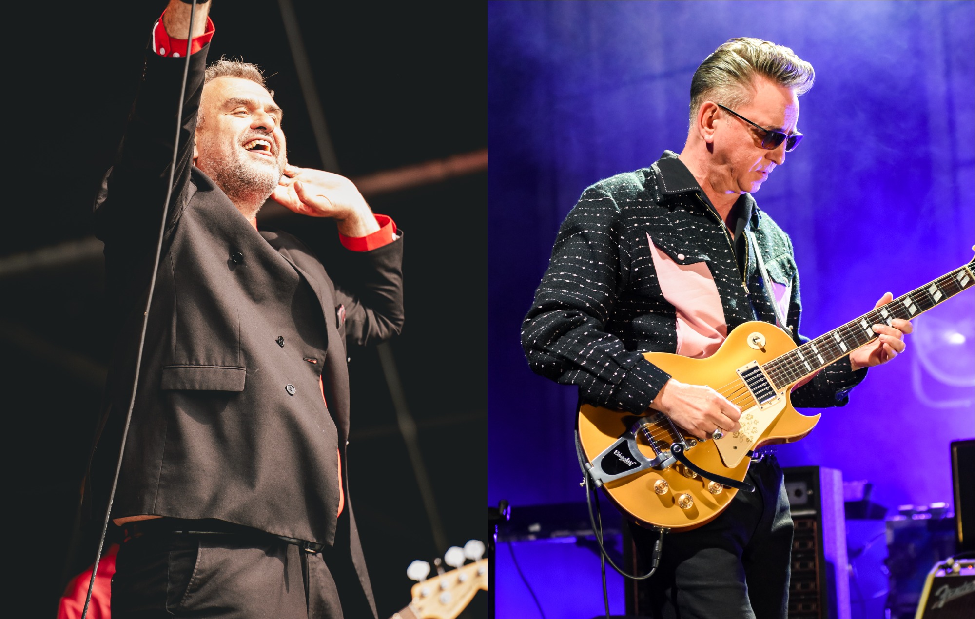 Jon McClure of Reverend and the Makers and Richard Hawley