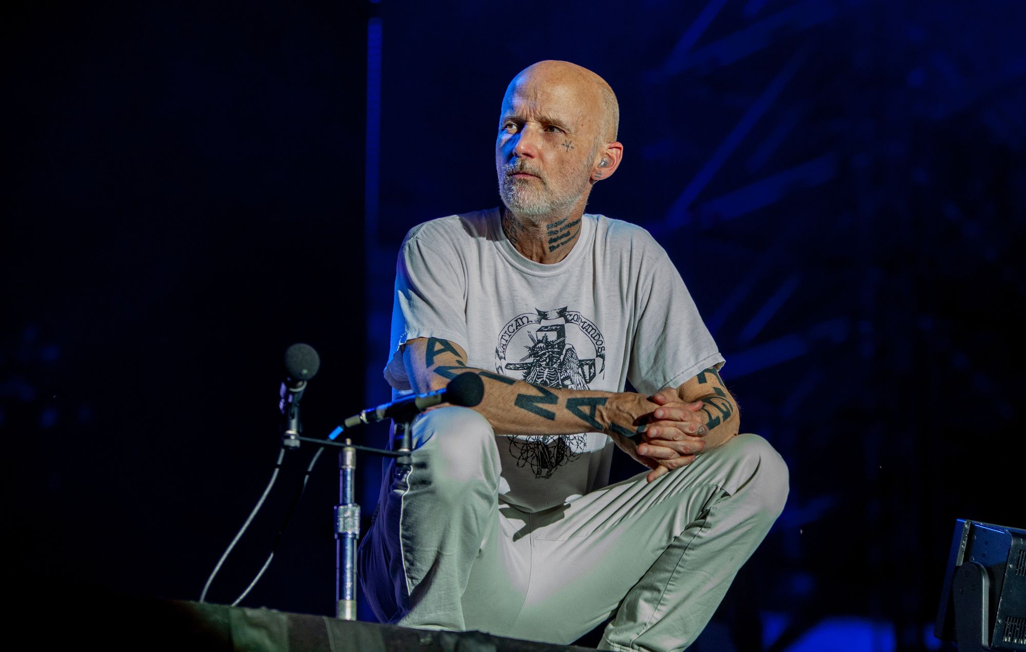 Moby performs in 2026
