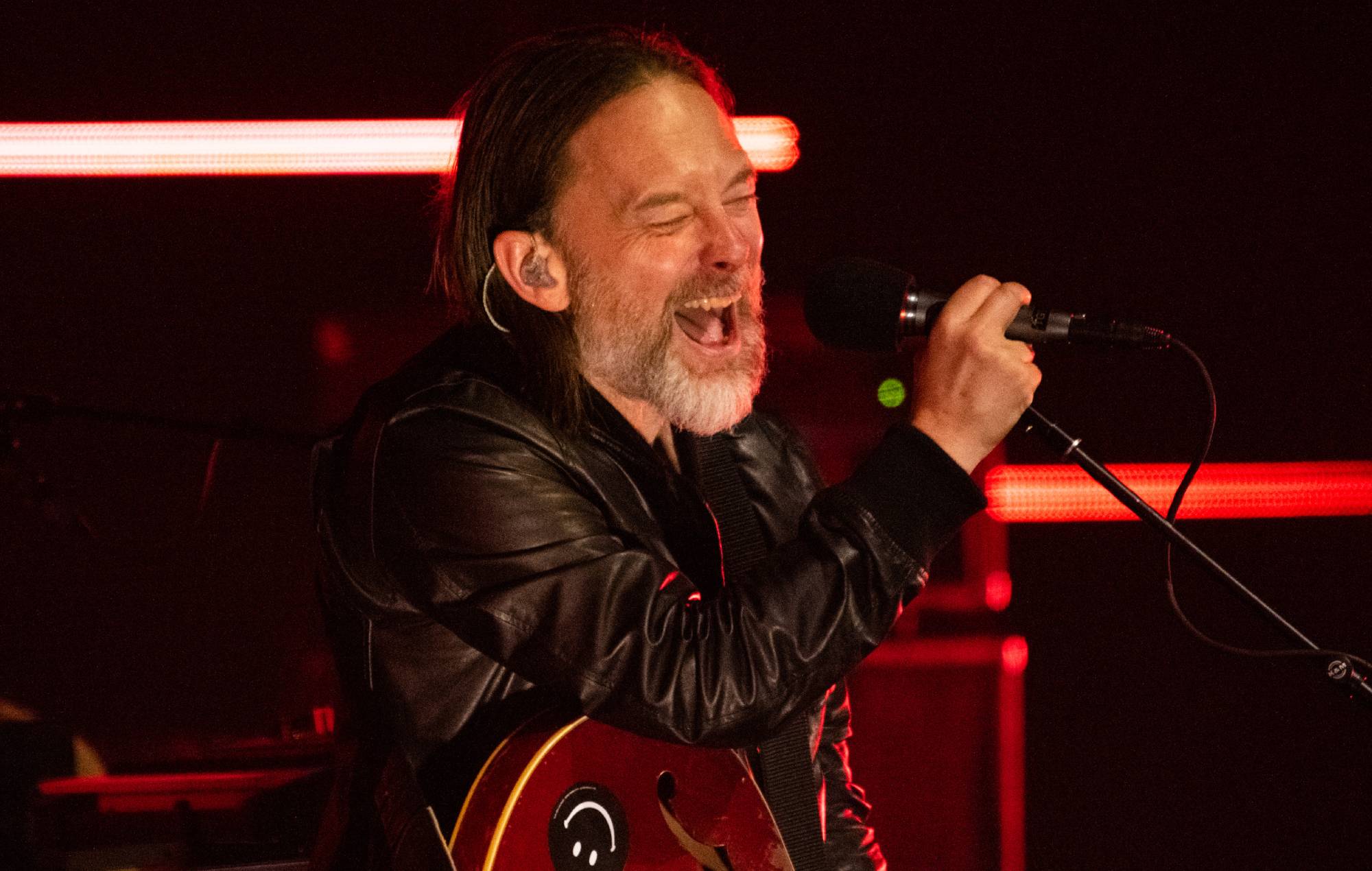 Thom Yorke of Radiohead live (Photo by Scott Dudelson/Getty Images)