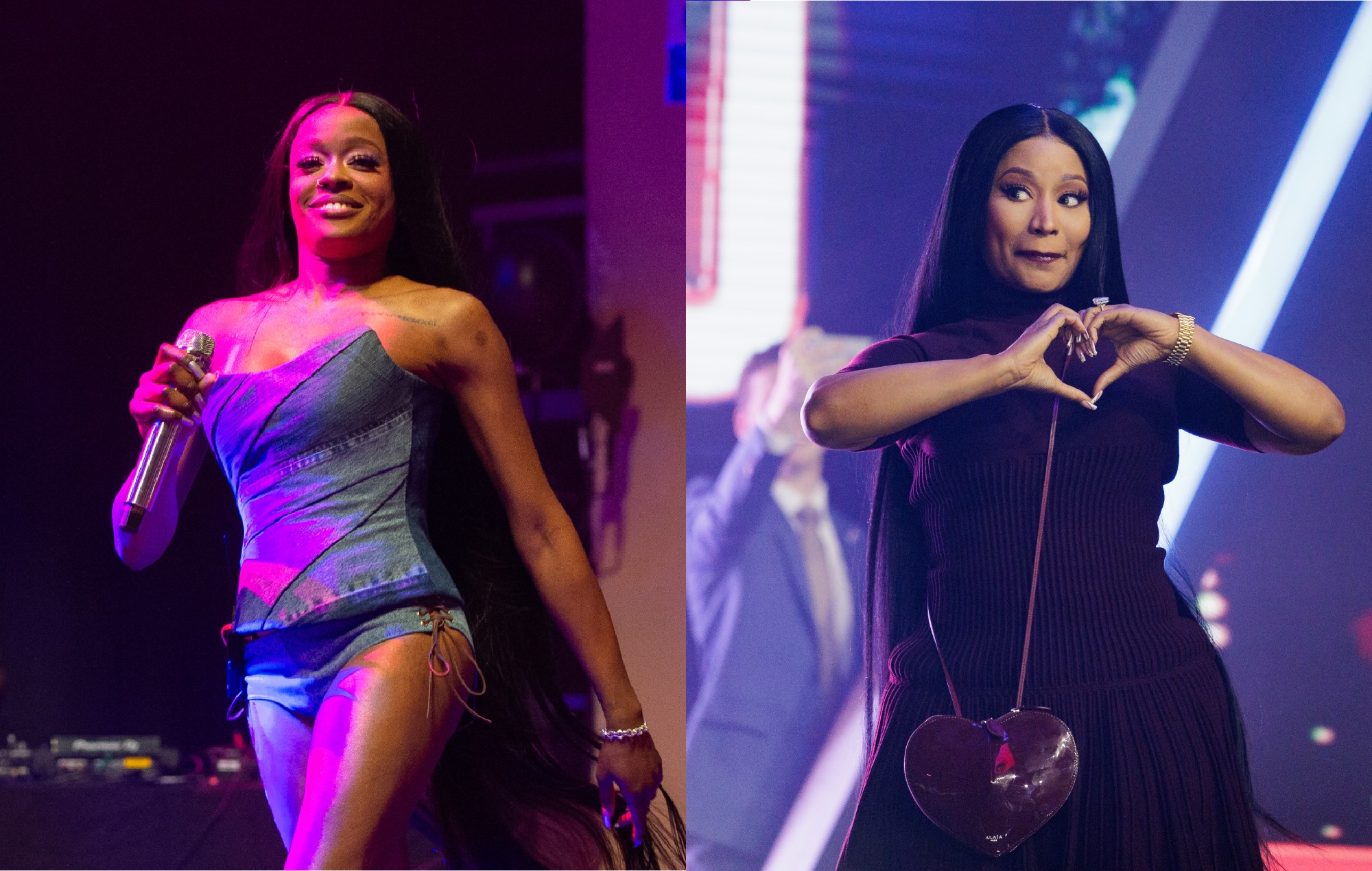 Azealia Banks and Nicki Minaj