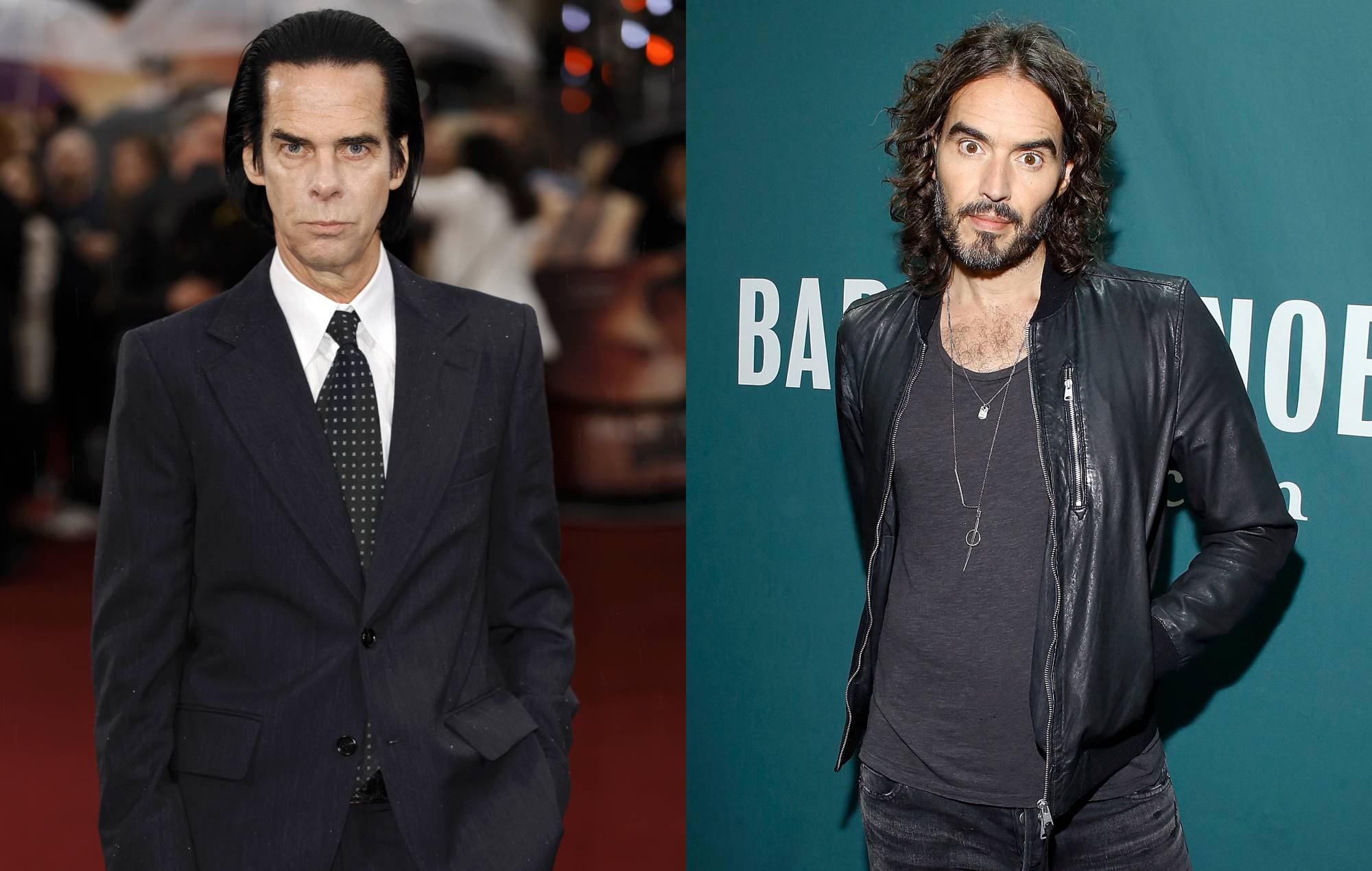 Nick Cave and Russell Brand