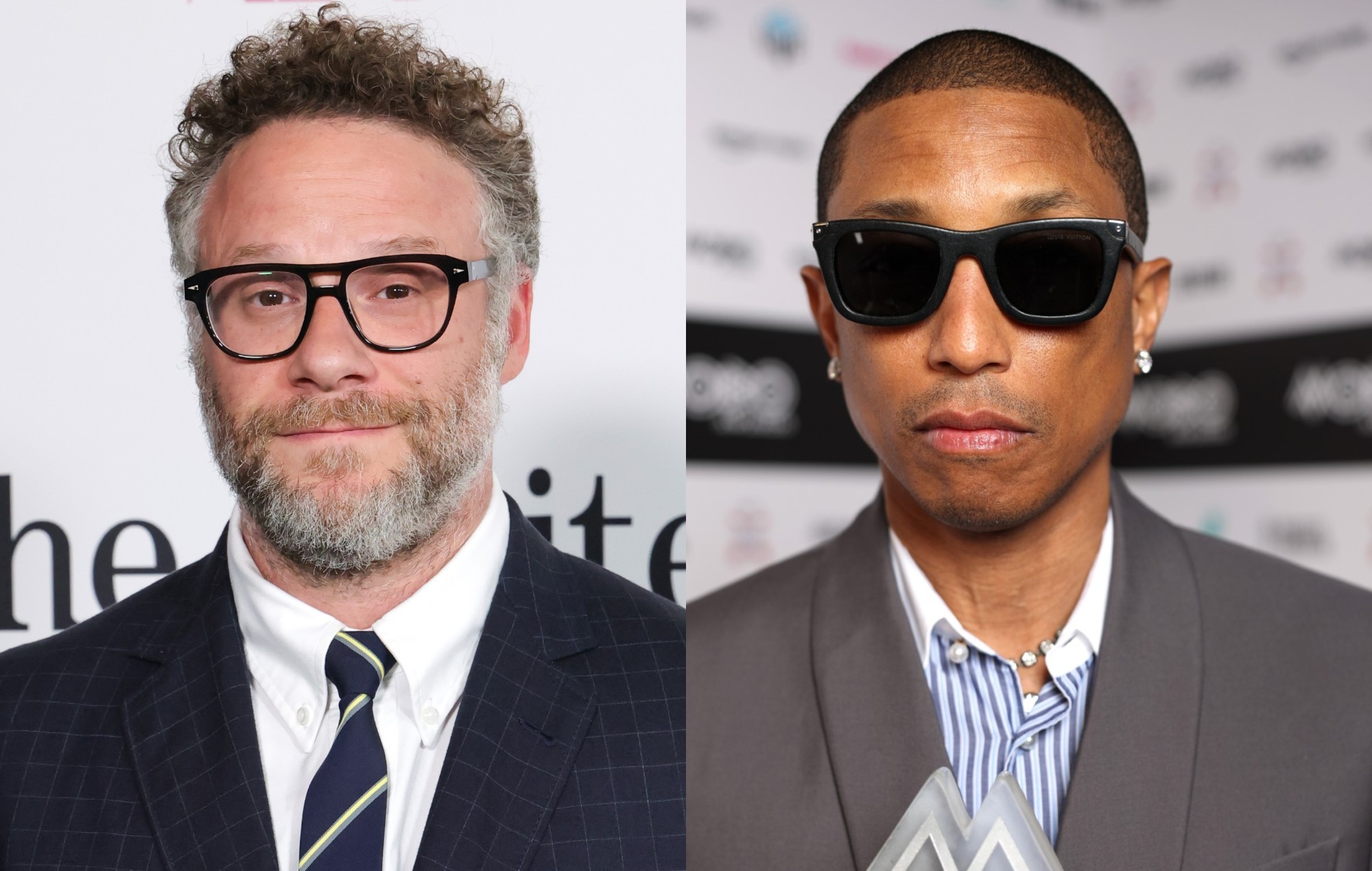 Seth Rogen Pharrell Williams