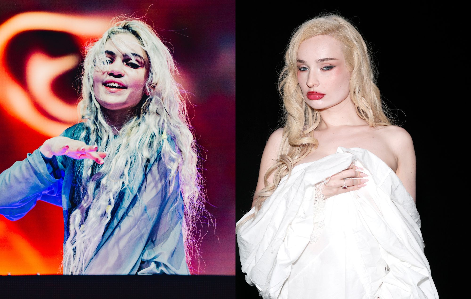 Grimes and Kim Petras.