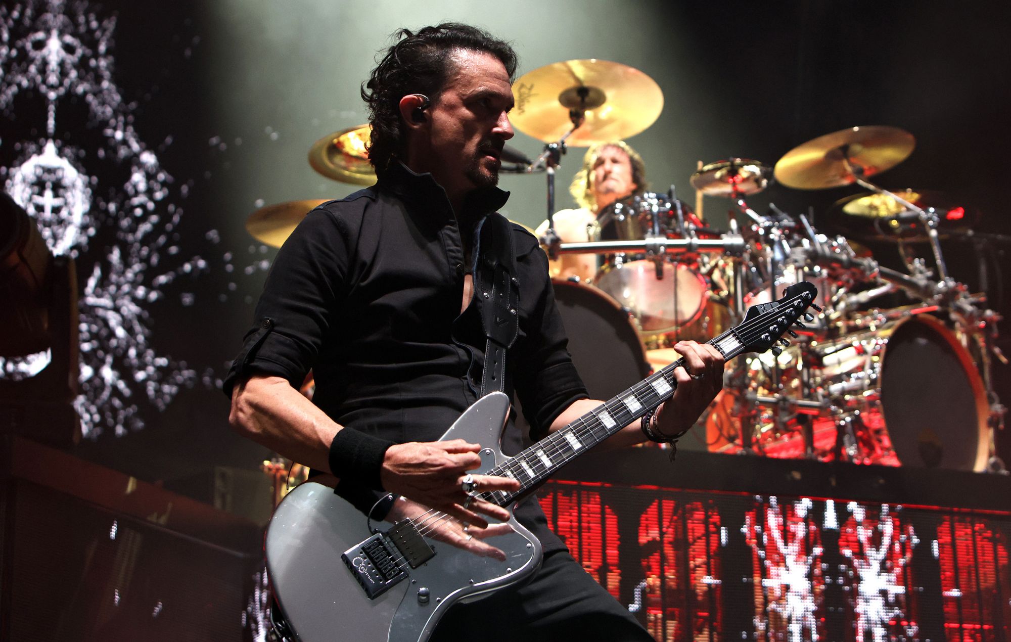 Gojira perform live in 2025.