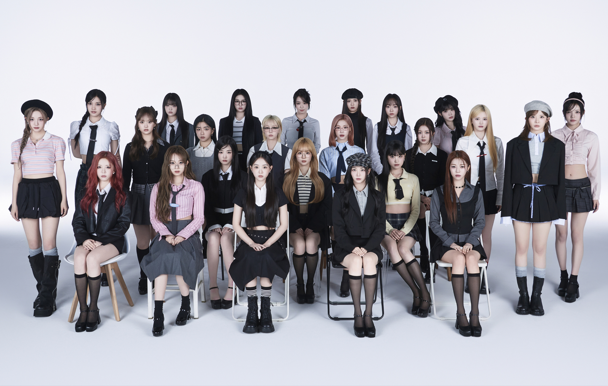 tripleS The Cover (2025) NME, photo by Sewon Jun/HinkchiWorks for NME