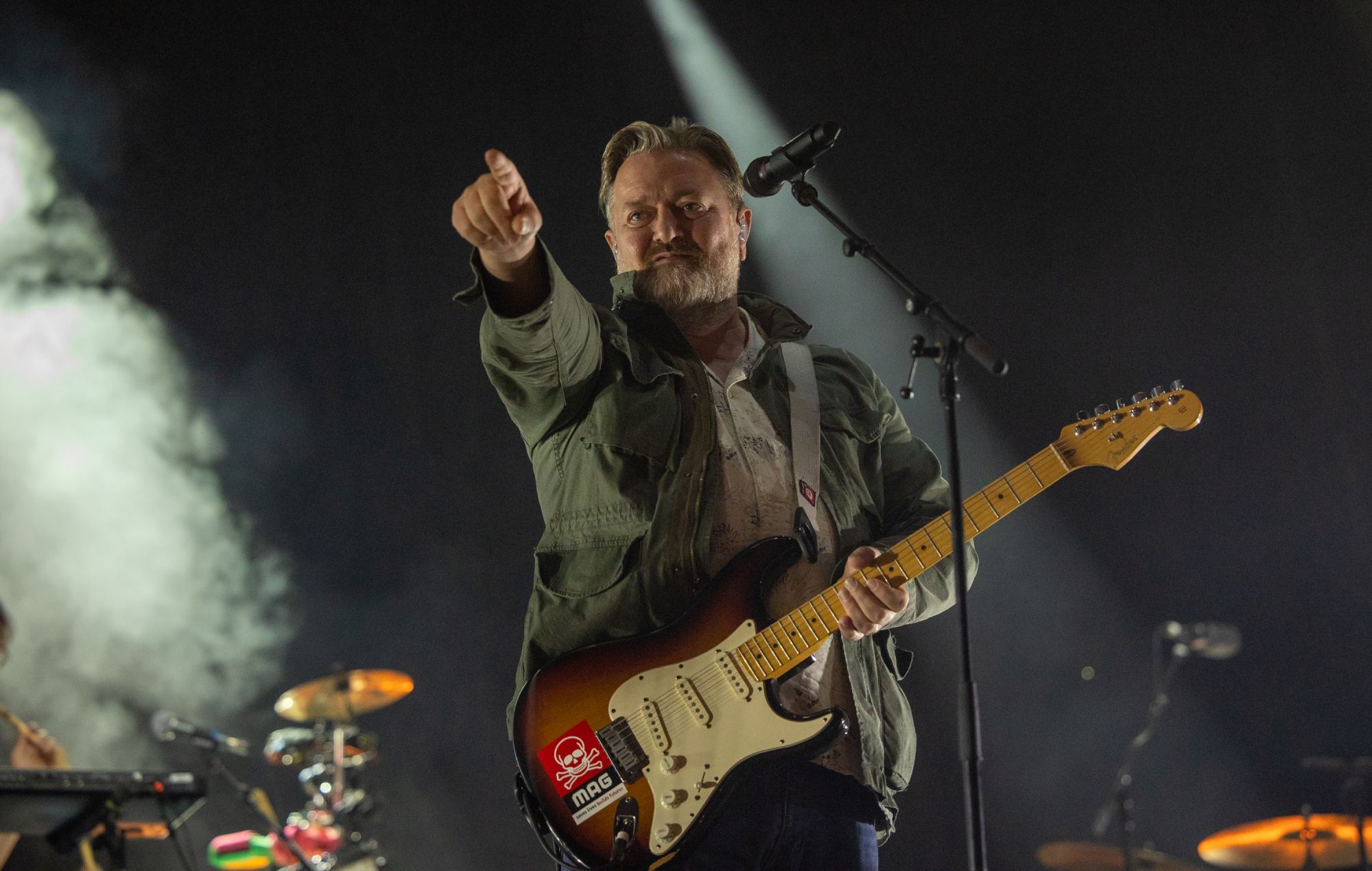 Guy Garvey of Elbow live (Photo by Matt Cardy/Getty Images)