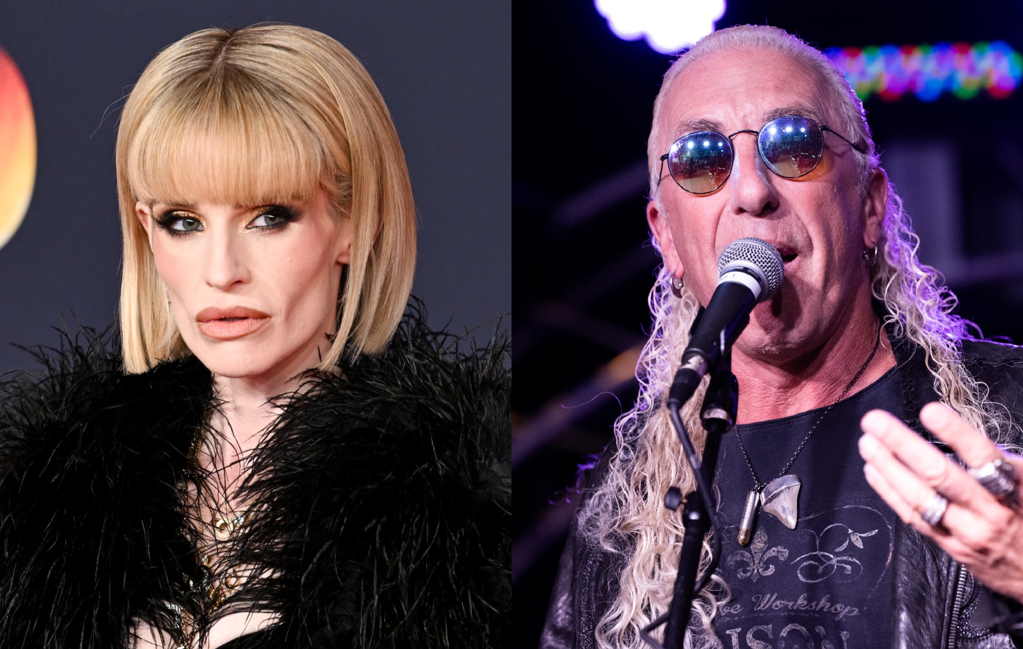 Kelly Osbourne and Dee Snider