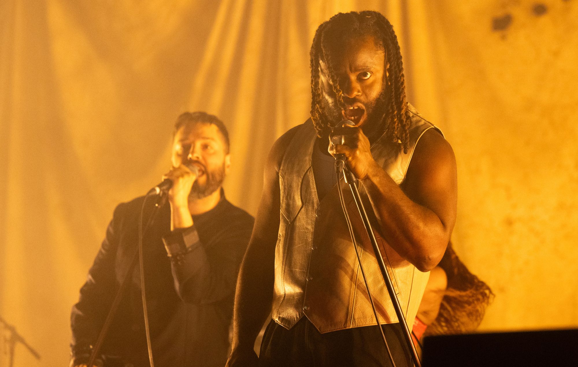 Young Fathers perform live