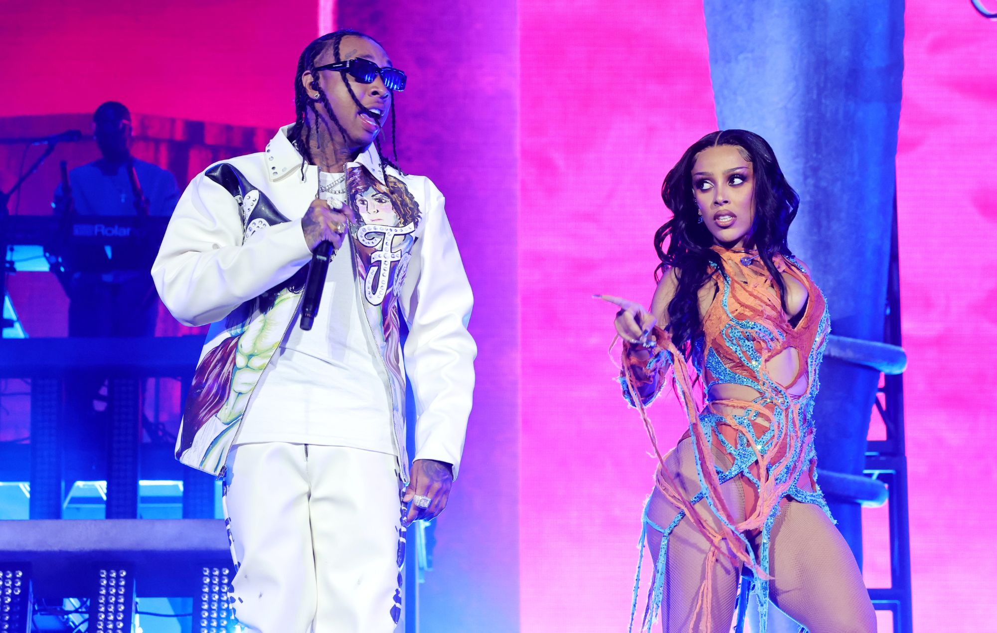 Tyga and Doja Cat. CREDIT: Kevin Winter/Getty Images