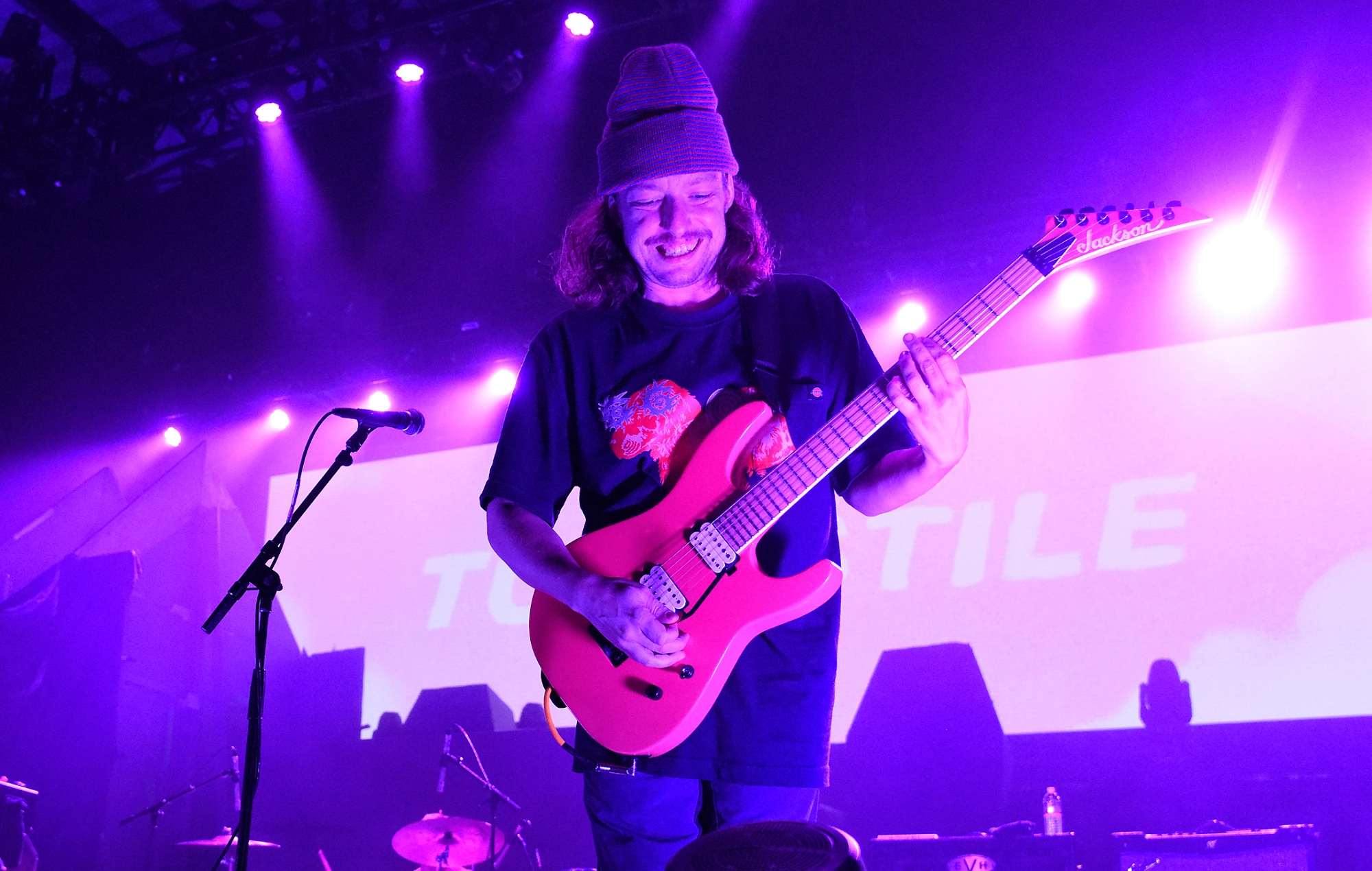 Brady Ebert performing live on stage, photo by Tim Mosenfelder/Getty