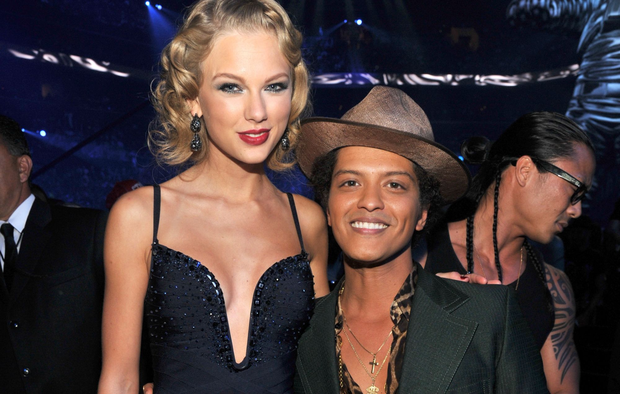 Taylor Swift and Bruno Mars