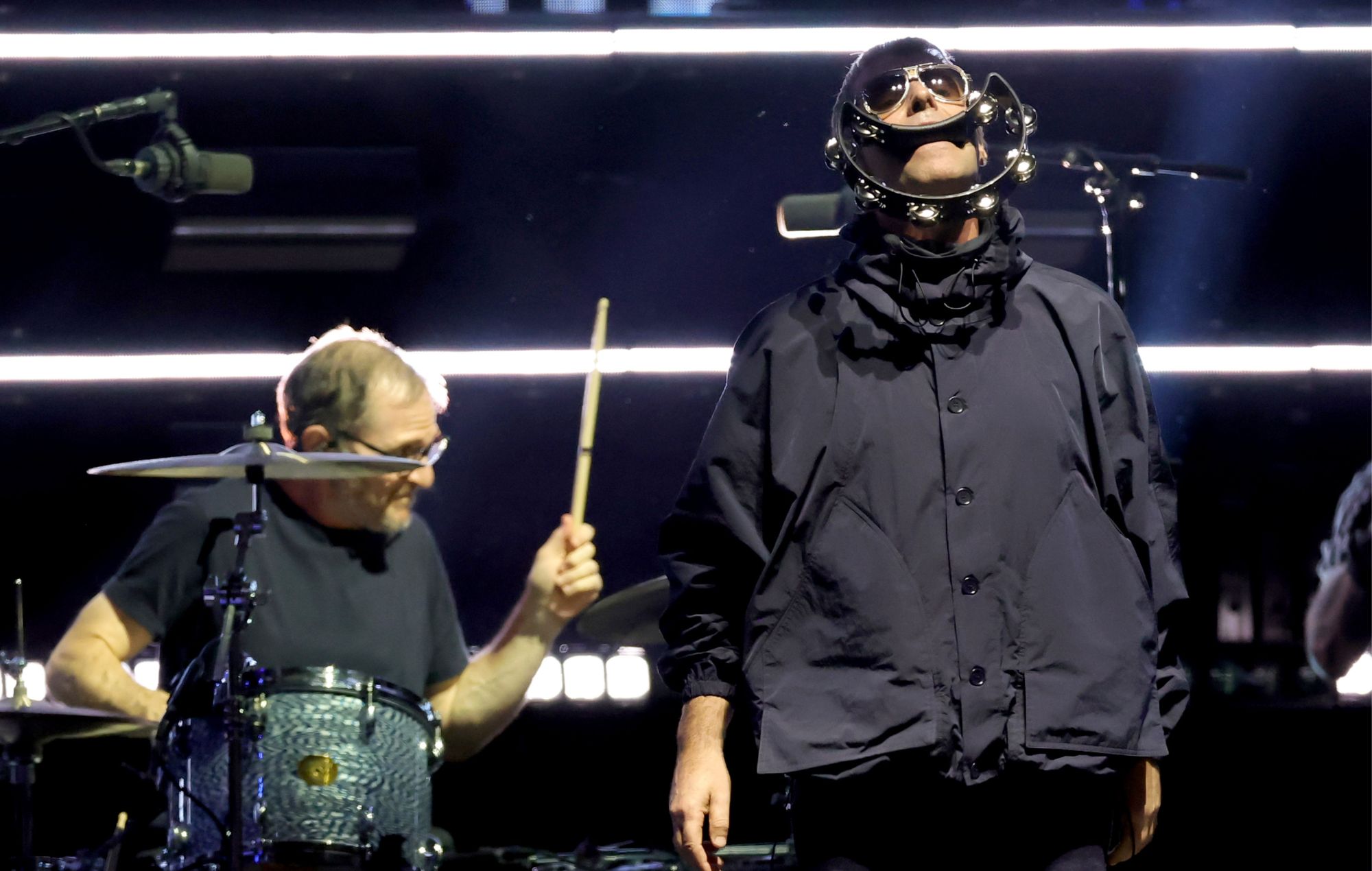 Liam Gallagher of Oasis performs during the Oasis 'Live '25 World Tour'