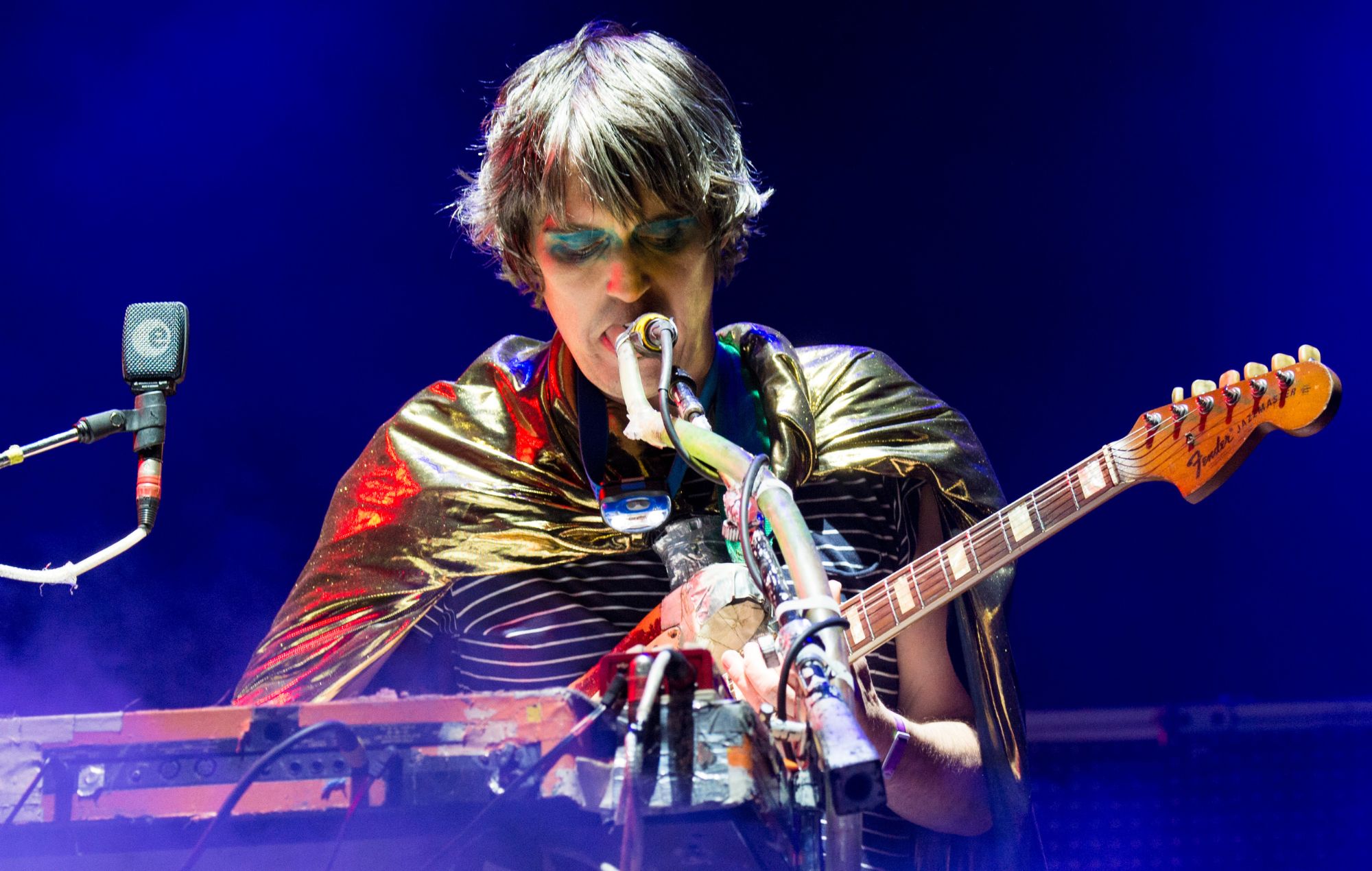Steven Drozd of The Flaming Lips performs in 2018