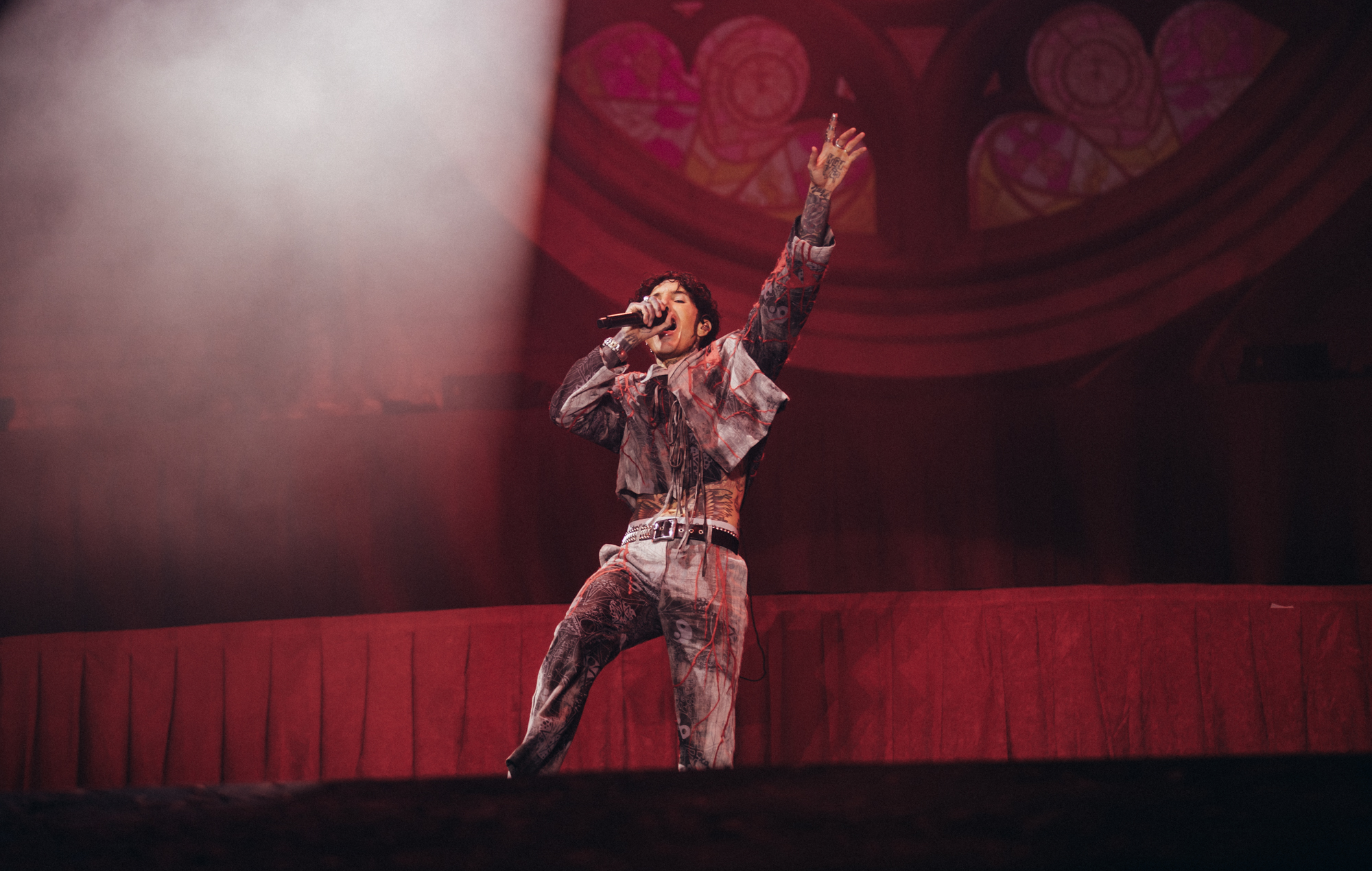 Bring Me The Horizon live at Reading 2025. Credit: Derek Bremner for NME