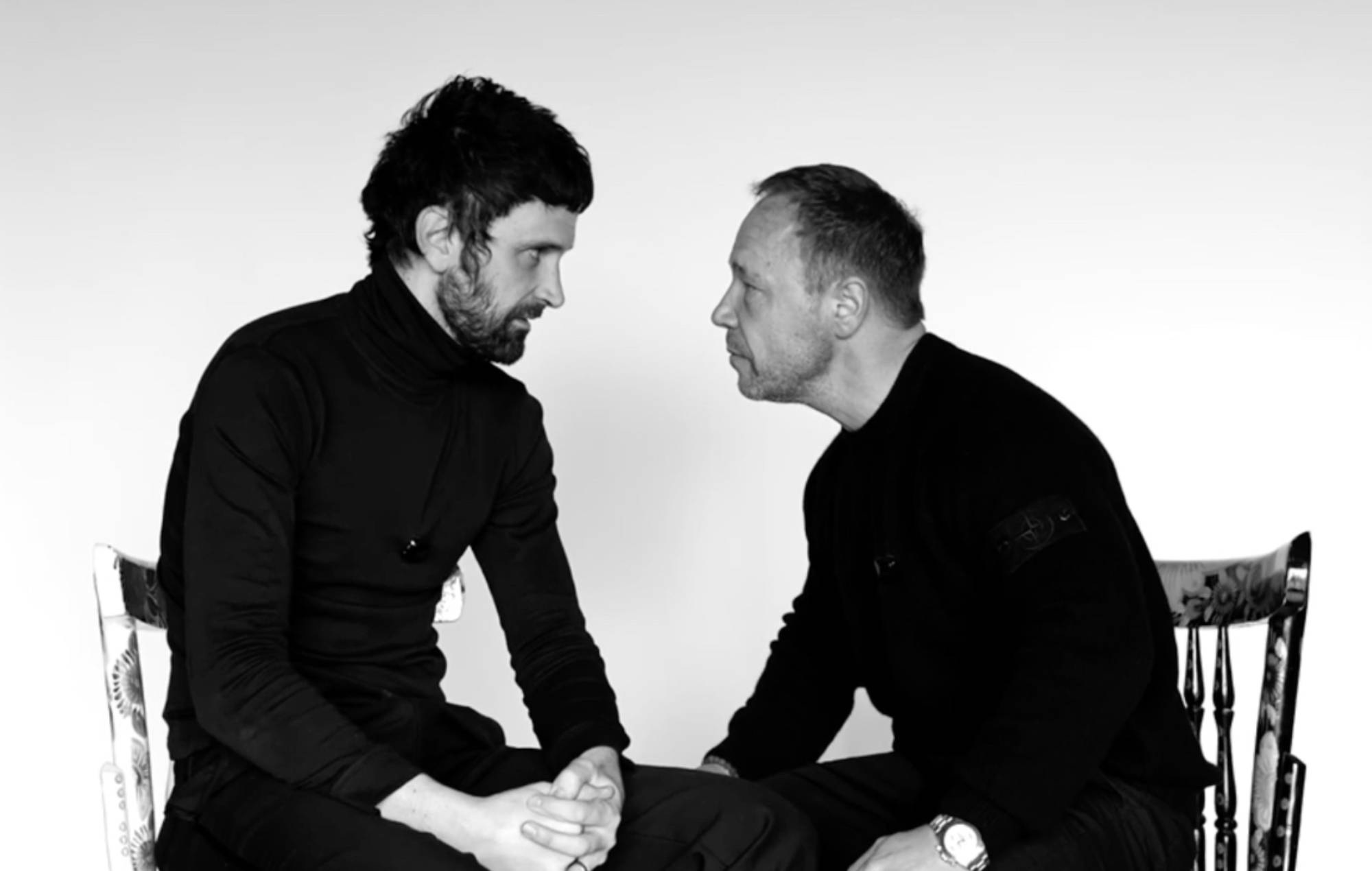 Kasabian's Serge Pizzorno and actor Stephen Graham