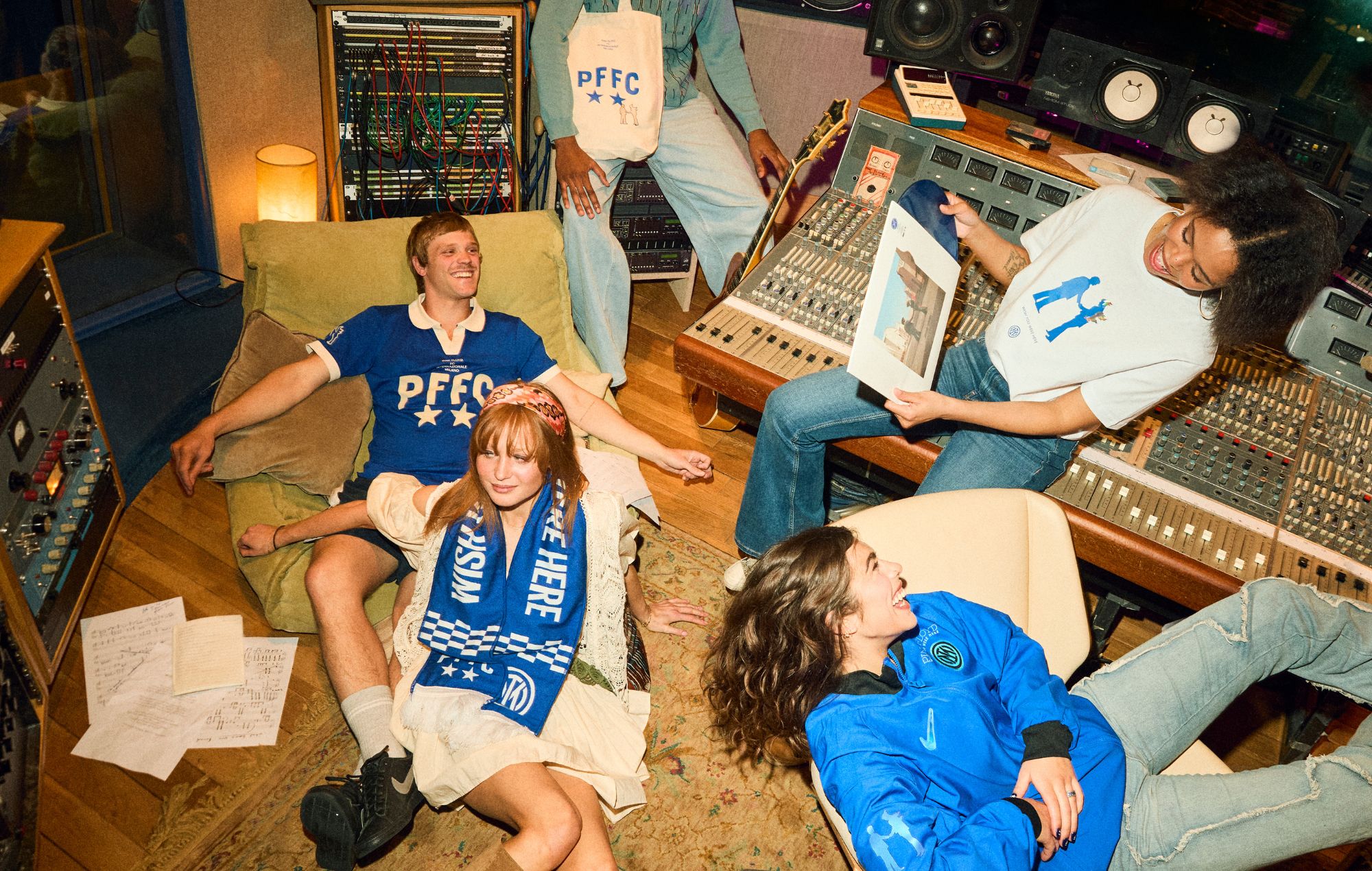 Pink Floyd Inter Milan collaboration. CREDIT: Press