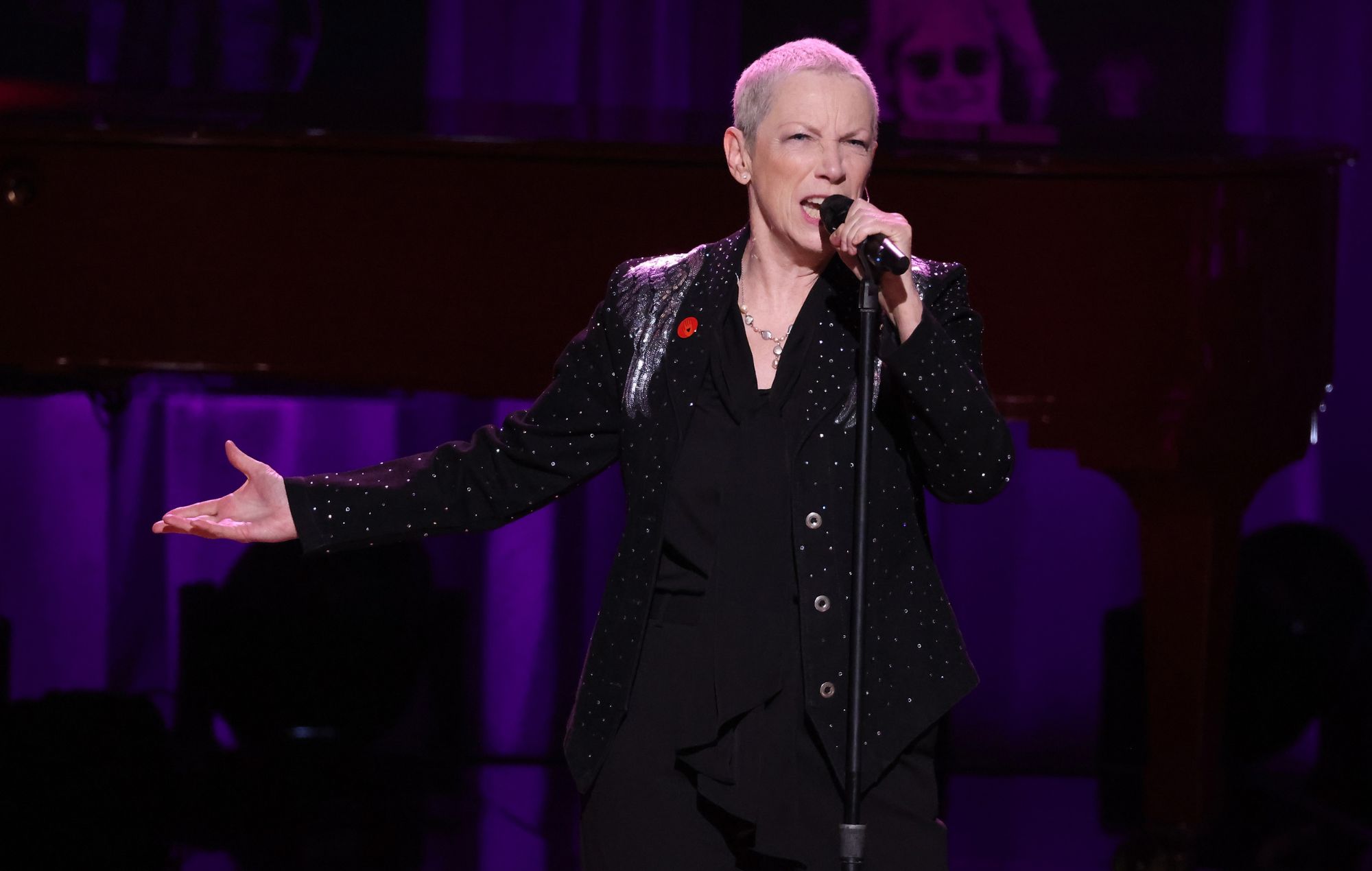 Annie Lennox performs during the 2024 Gershwin Prize