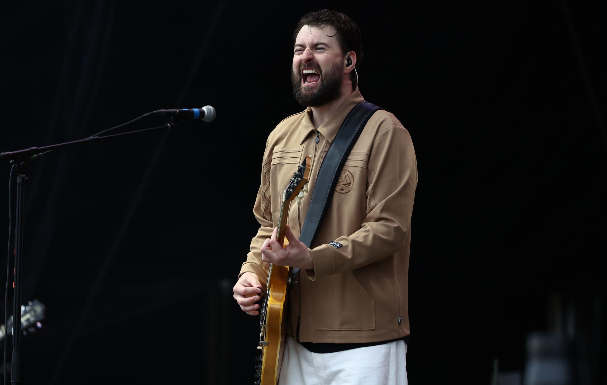 Liam Fray of the Courteeners performs in 2024