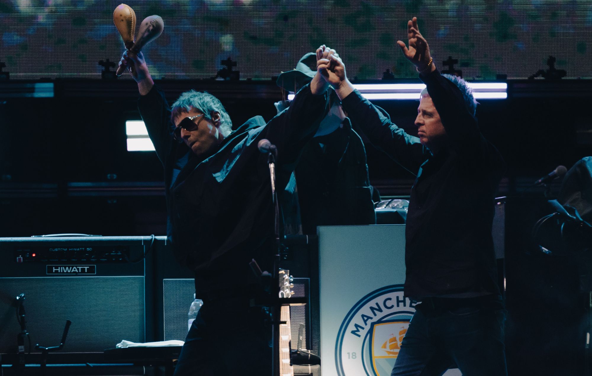 Liam and Noel Gallagher on the 'Live '25' tour