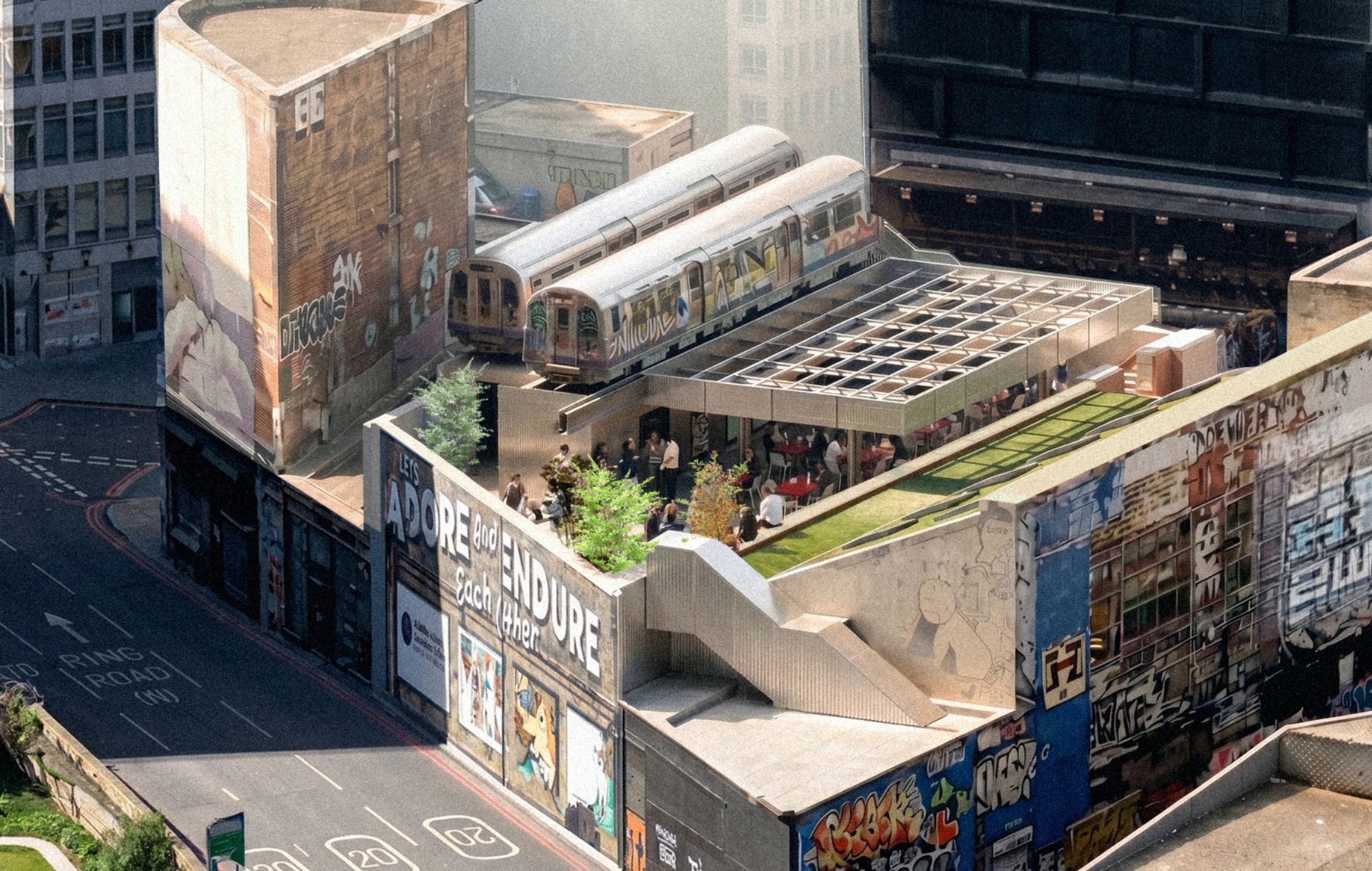 The new Village Underground Rooftop