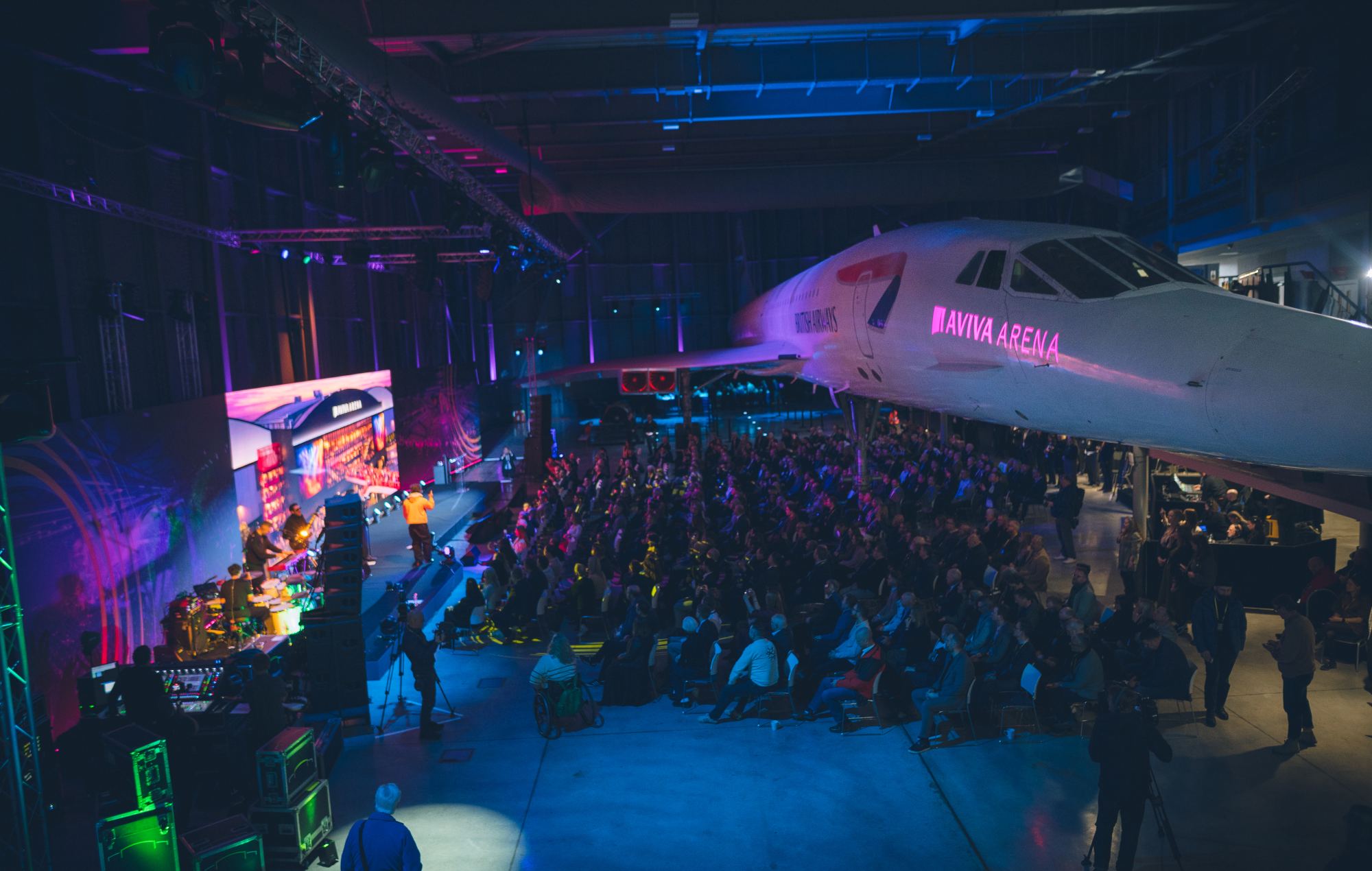 Tom Grennan performing at the launch of Bristol's new Aviva Arena. Credit: Wayne Godwin Reid