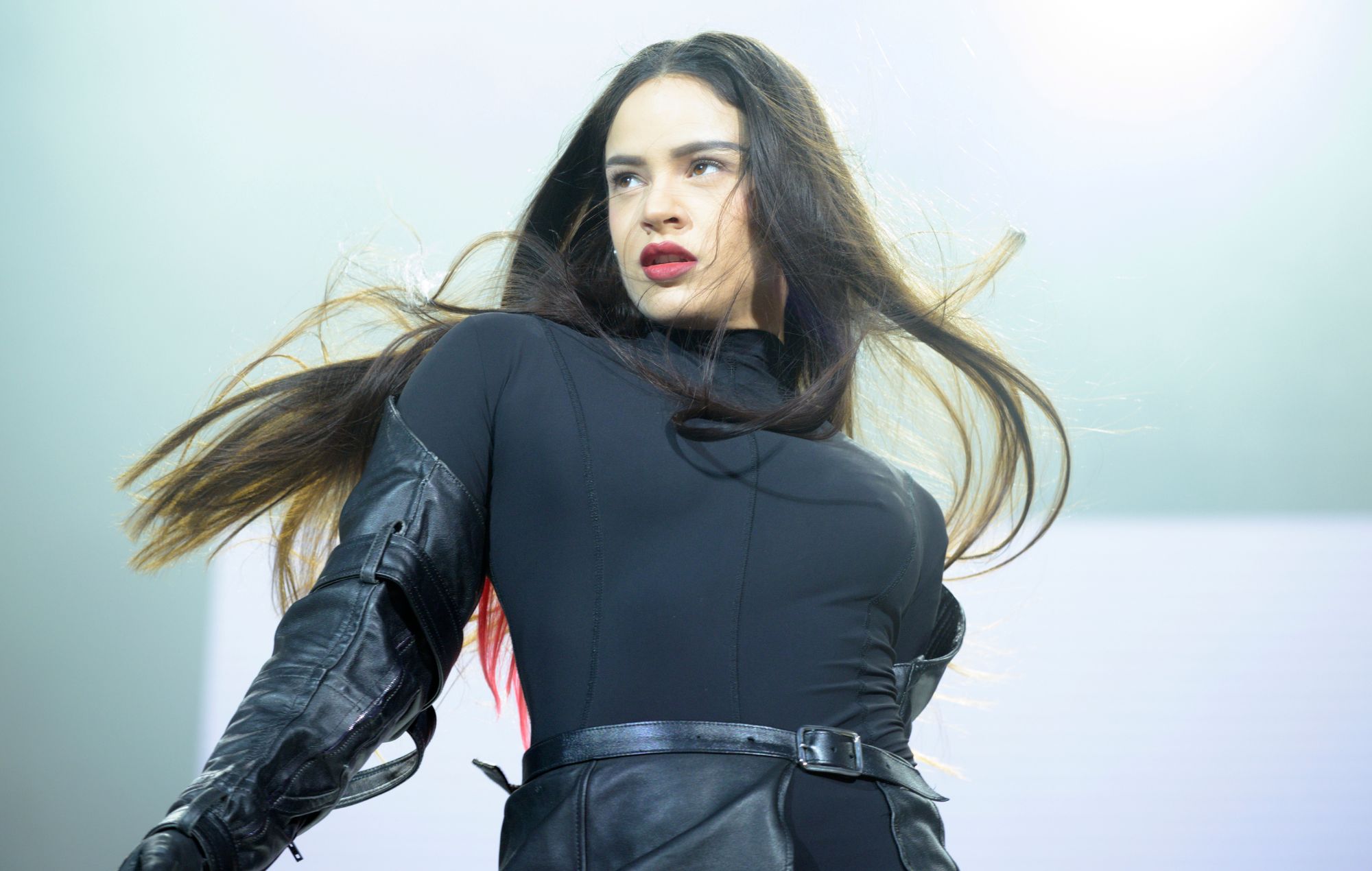 Spanish singer-songwriter, Rosalia performs live