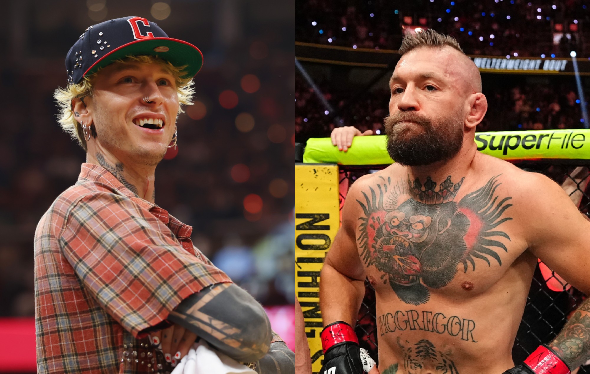 Machine Gun Kelly and Conor McGregor