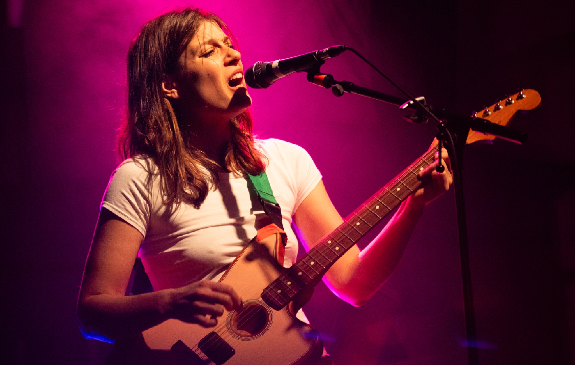 Porridge Radio's Dana Margolin at St. Luke's in Glasgow