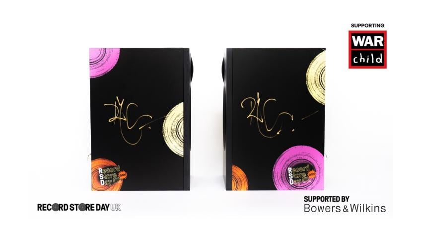 Bowers & Wilkins Speaker, signed by Robert Plant