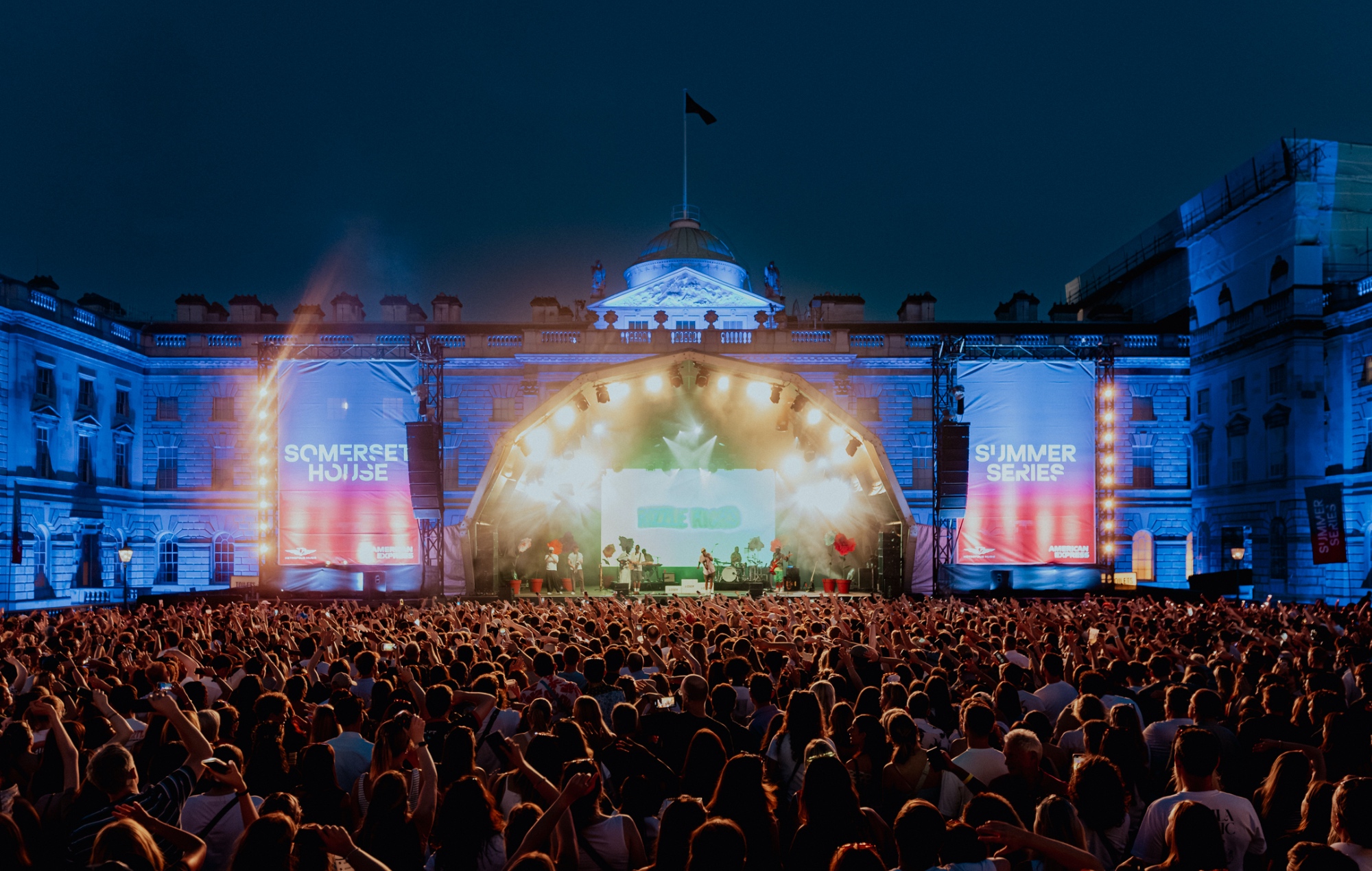 Somerset House Summer Series in London, photo by Benedict Priddy