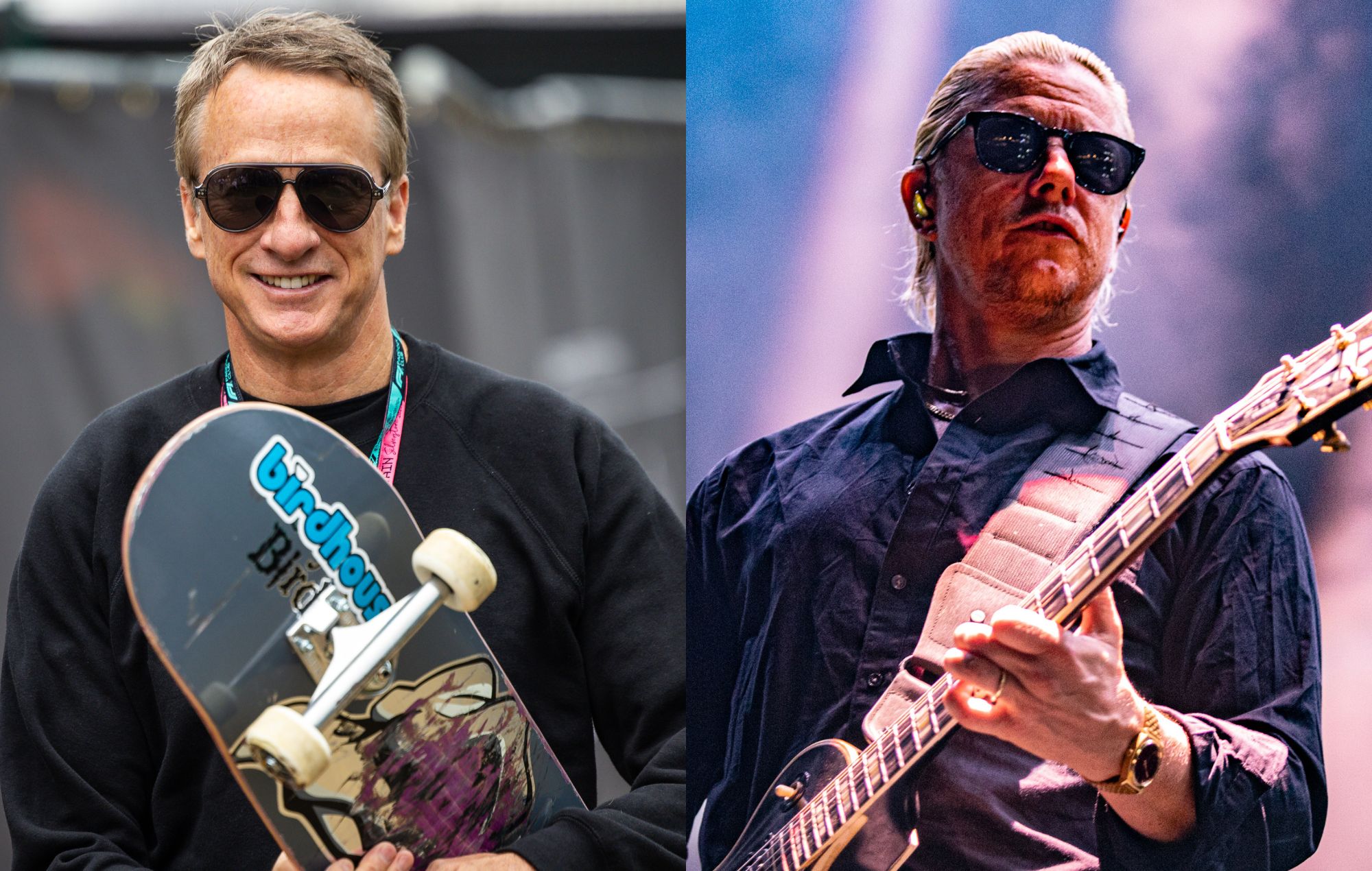 Tony Hawk and Interpol's Paul Banks