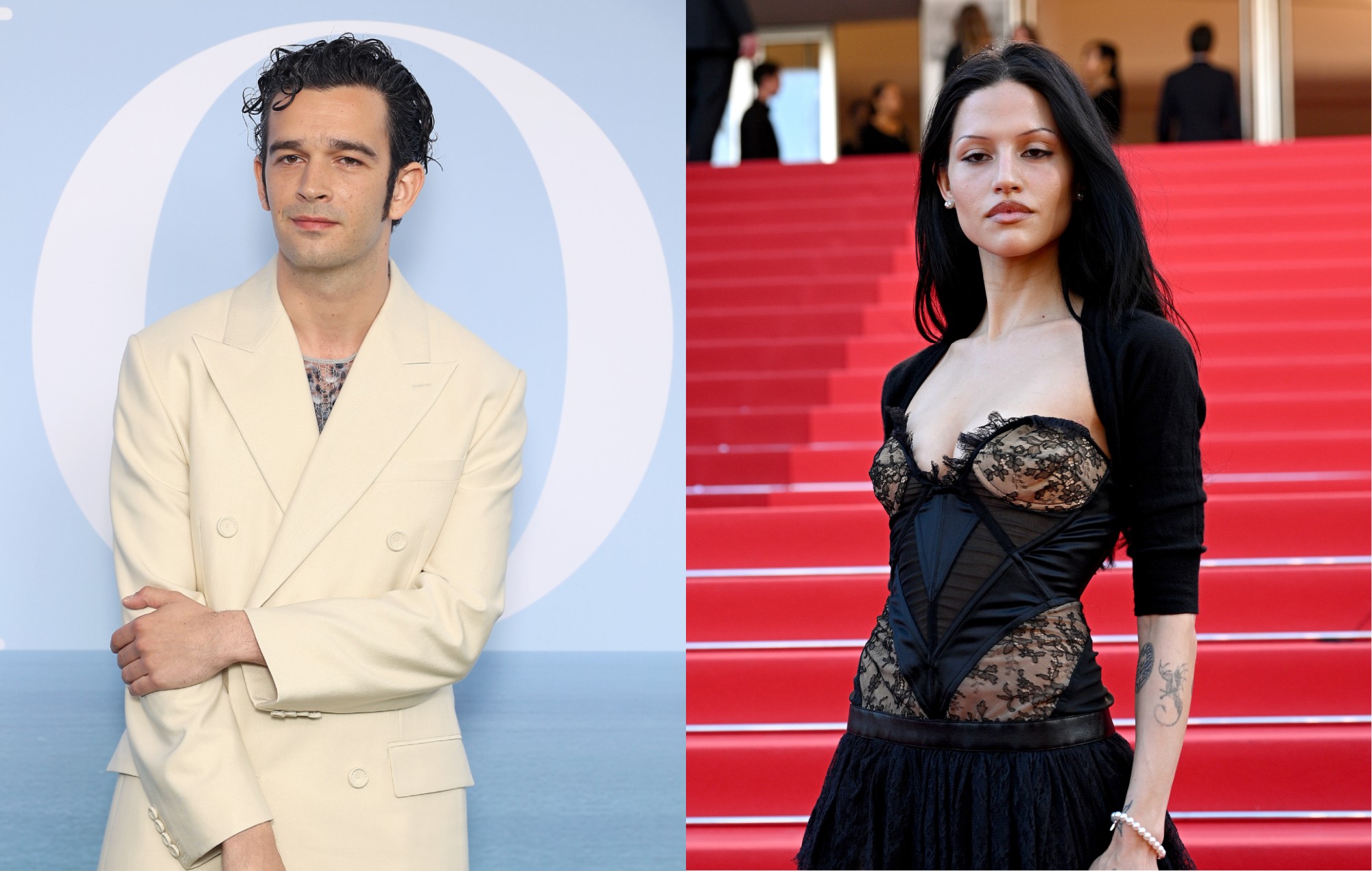 Matty Healy and Gabbriette Bechtel