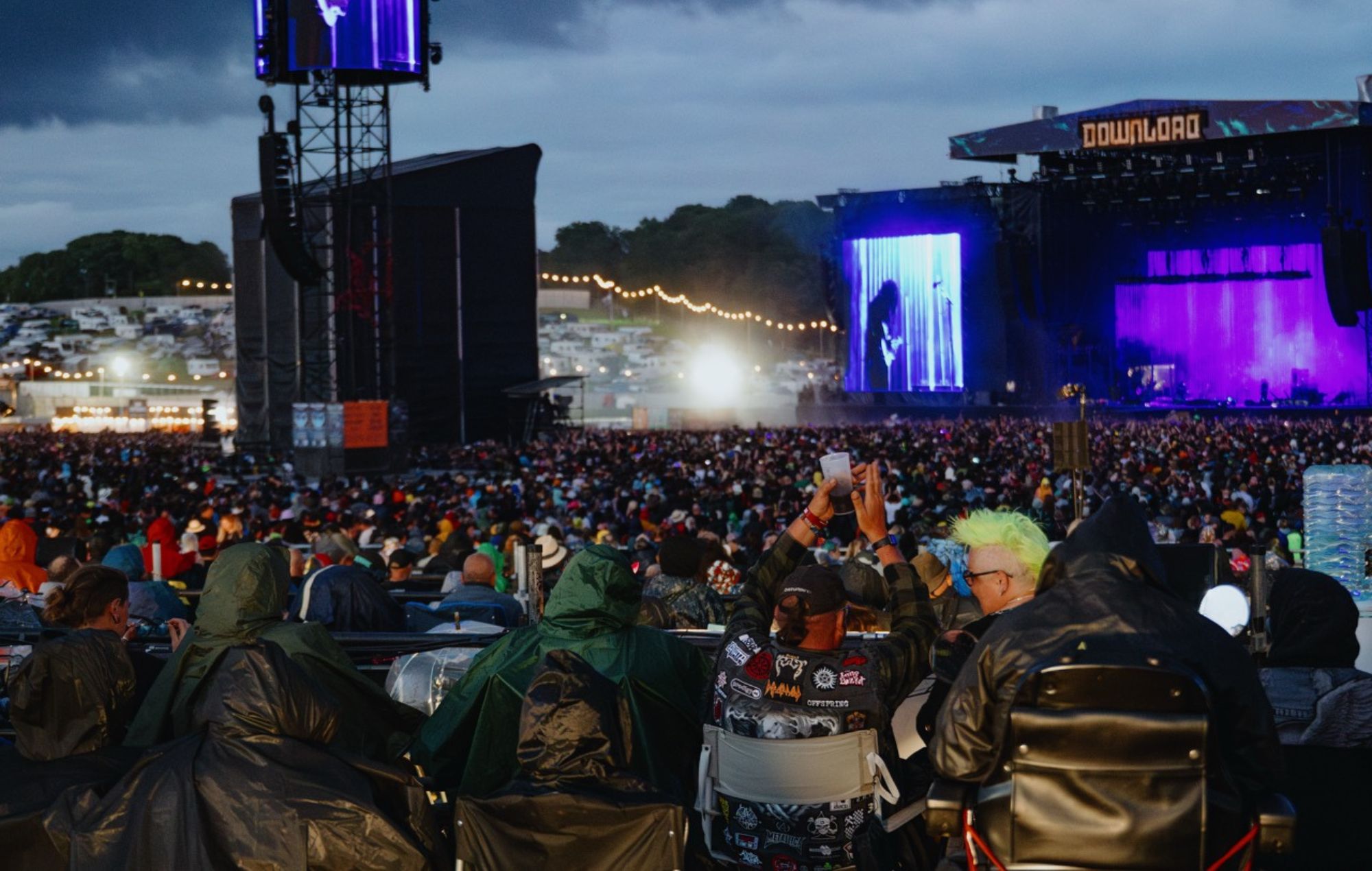Download Festival fans. CREDIT: Sarah Louise Bennett
