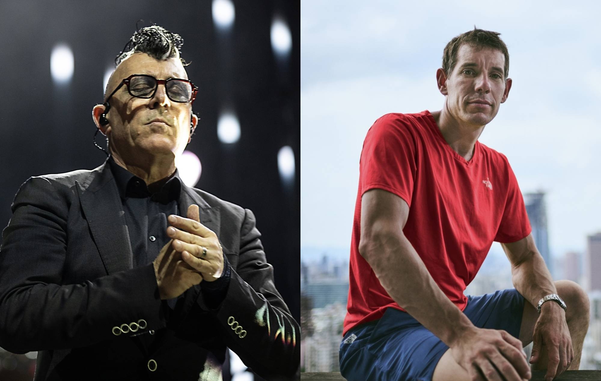 Maynard James Keenan and Alex Honnold