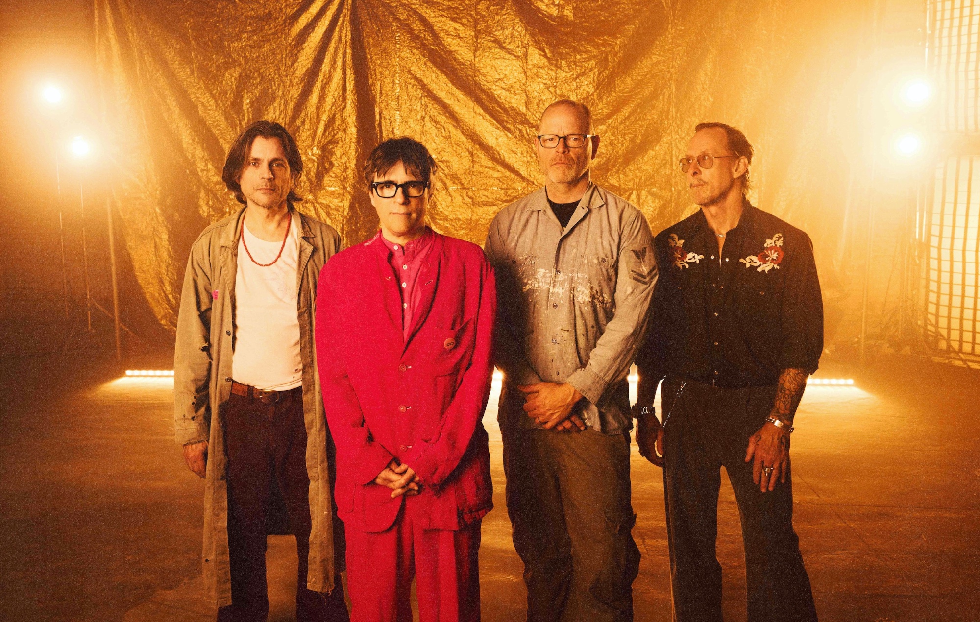 Weezer press picture, by Brendan Walter