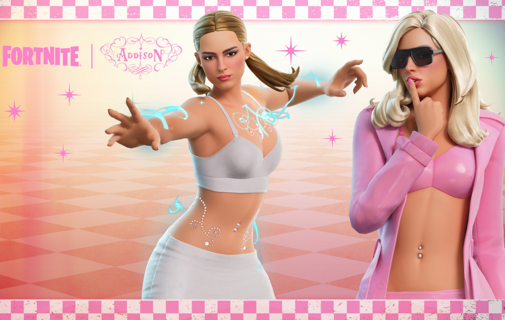 Addison Rae Fortnite skins