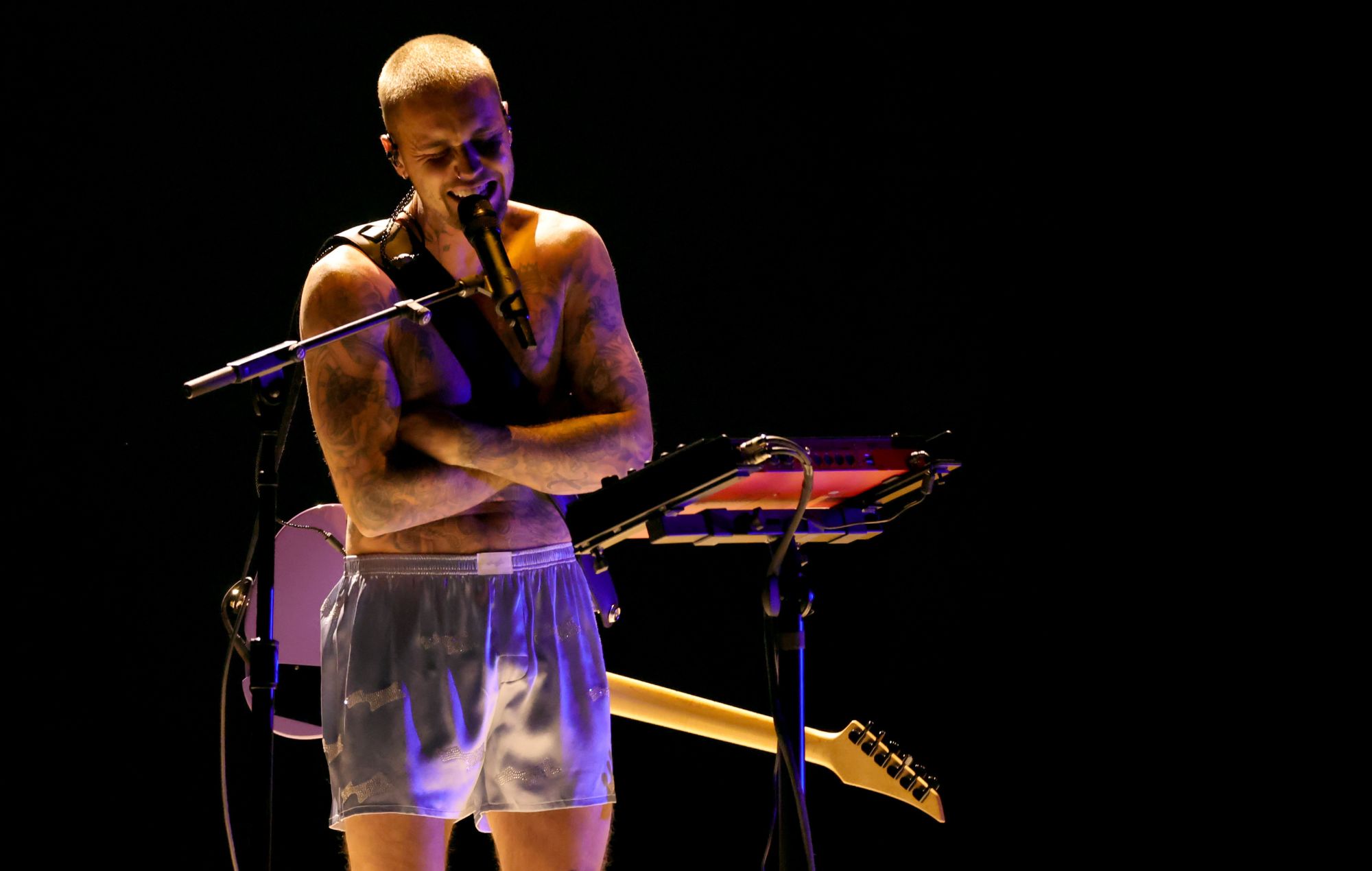 Justin Bieber performs at the 68th GRAMMY Awards