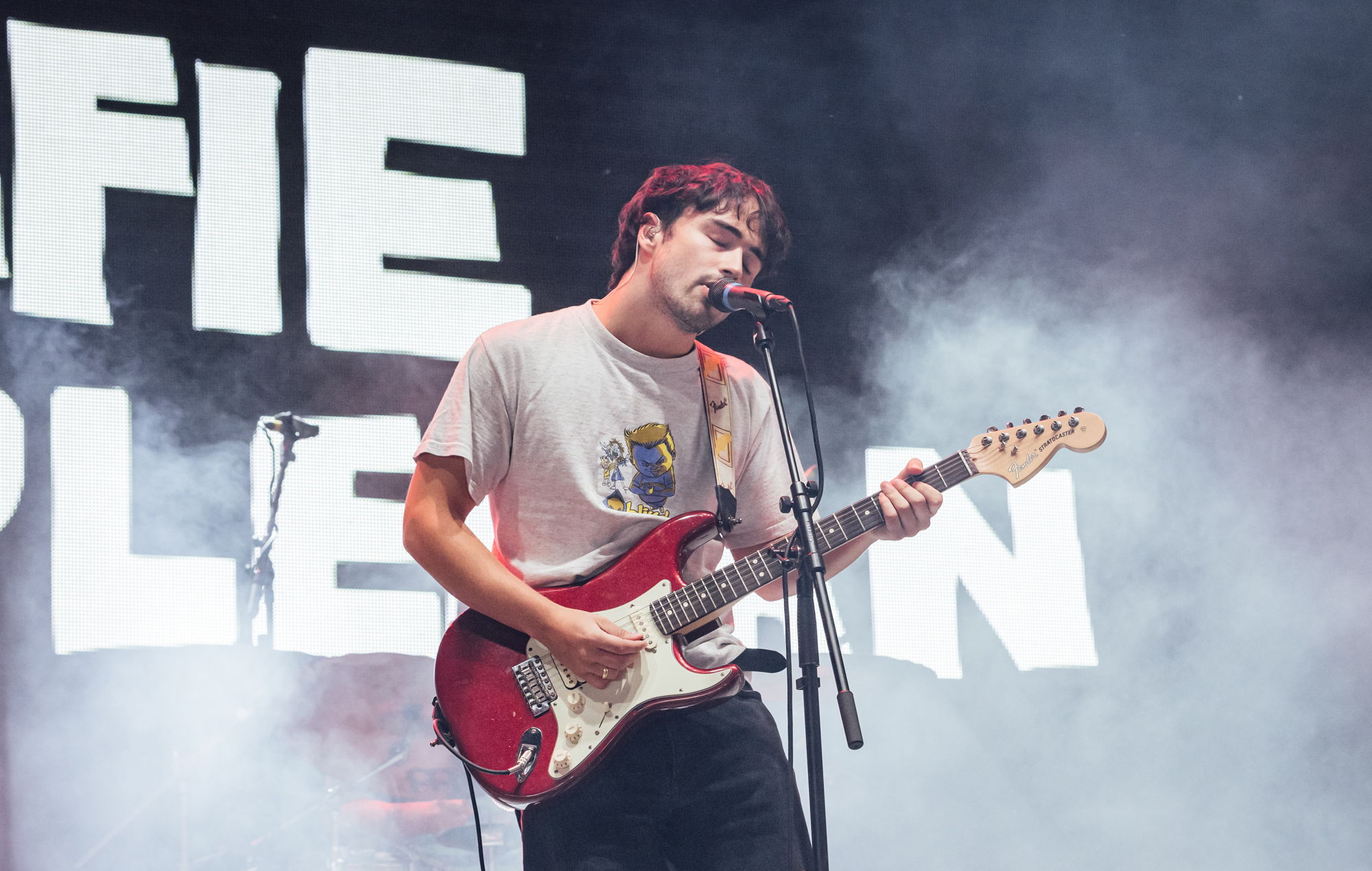 Alfie Templeman live at Reading 2024, photo by Andy Ford