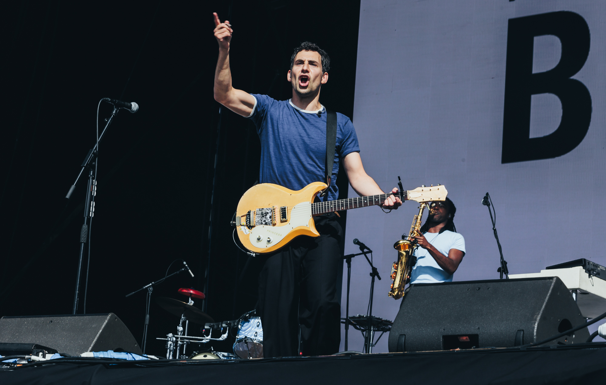 Bleachers live at Reading 2024, photo by Andy Ford