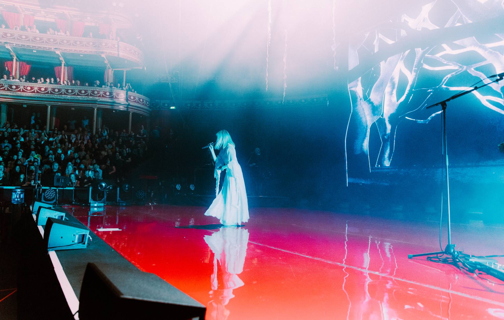 AURORA live at London's Royal Albert Hall, October 2024. Credit: Eleanor Osada