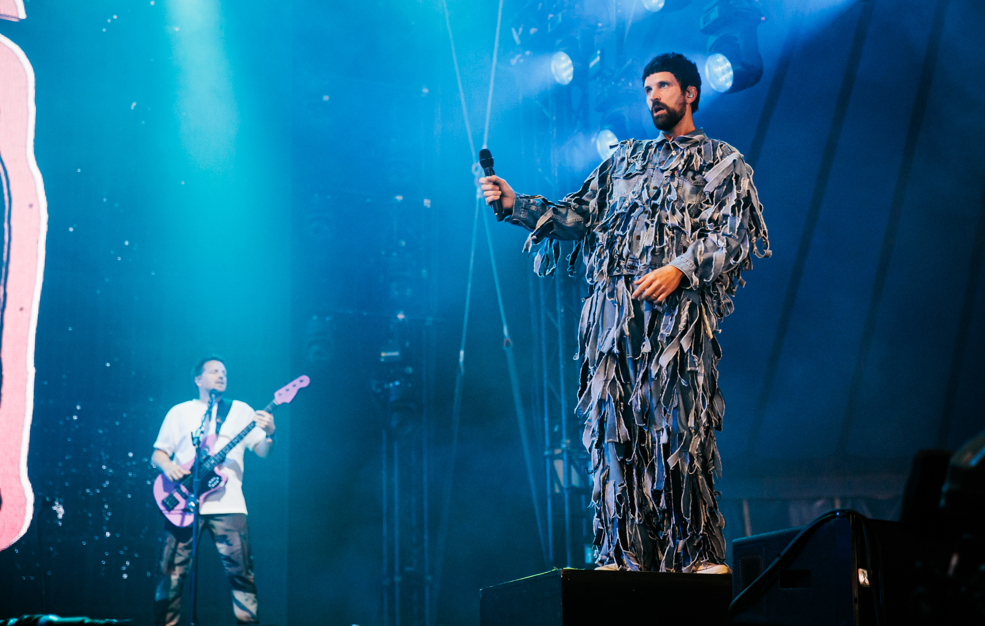 Kasabian live at Glastonbury 2024, photo by Andy Ford