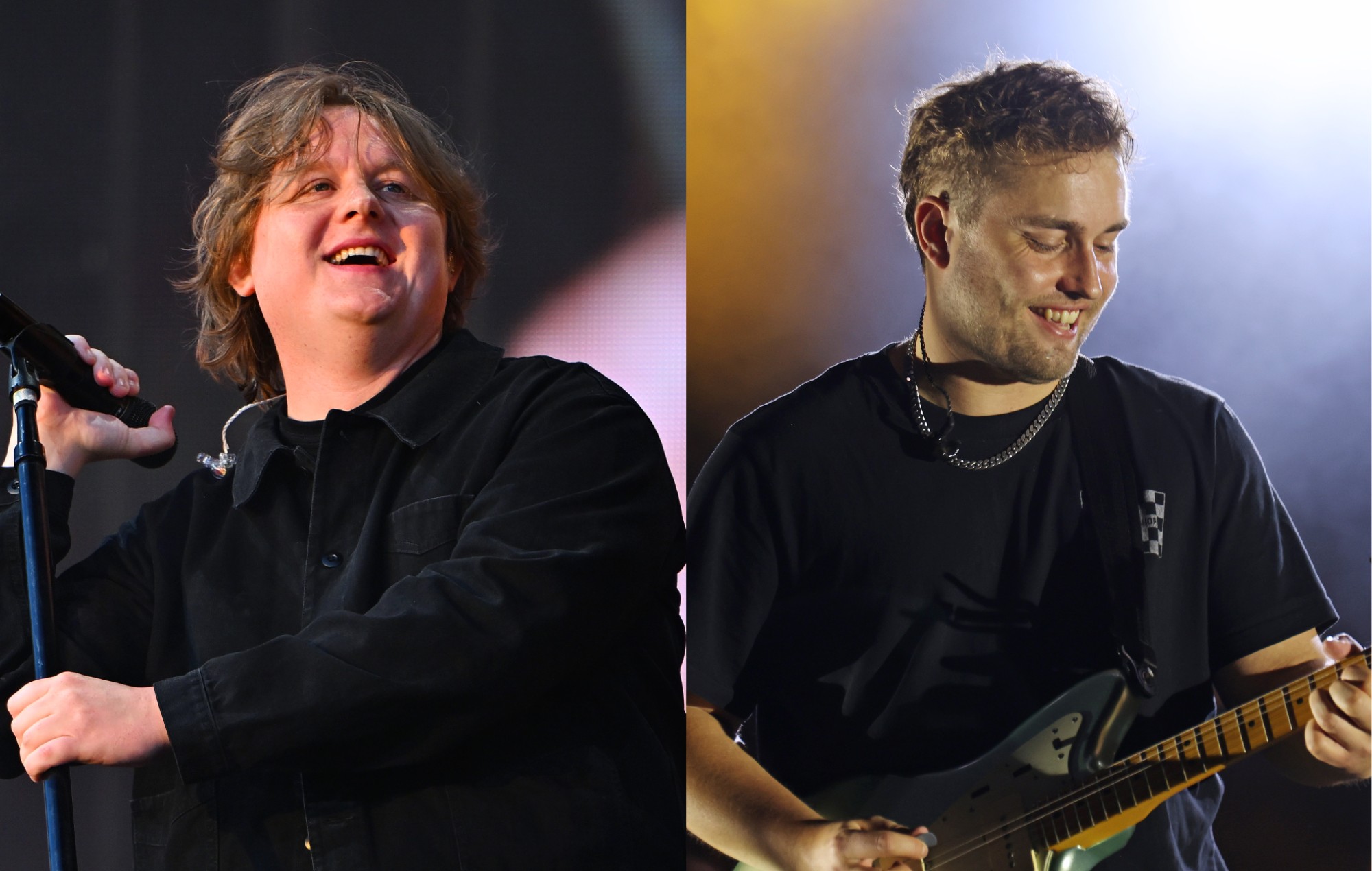 Lewis Capaldi and Sam Fender