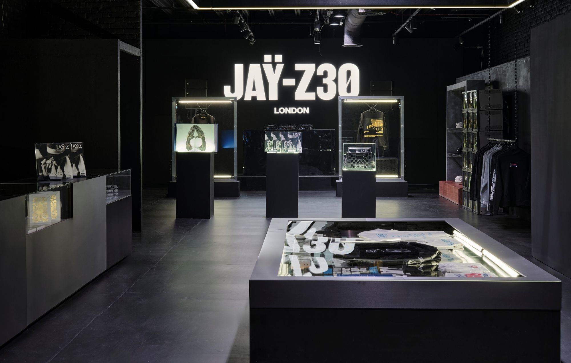 Jay-Z pop-up shop in Camden, London, 2026. CREDIT: Press