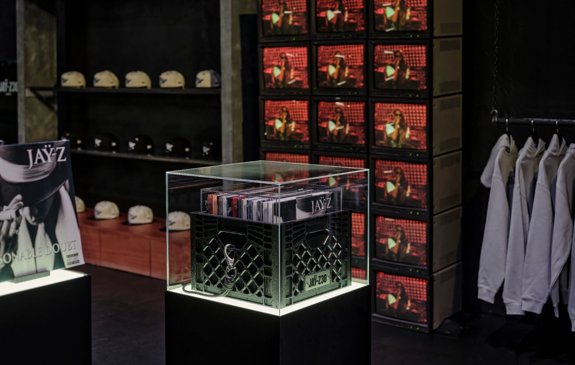 Jay-Z pop-up shop in Camden, London, 2026. CREDIT: Press