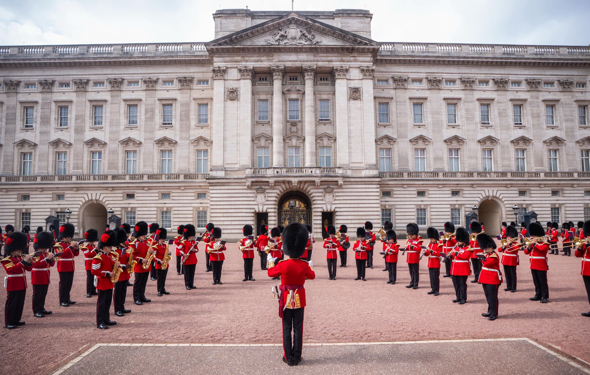 King's Guard play a tribute to singer Dolly Parton on August 26 2026