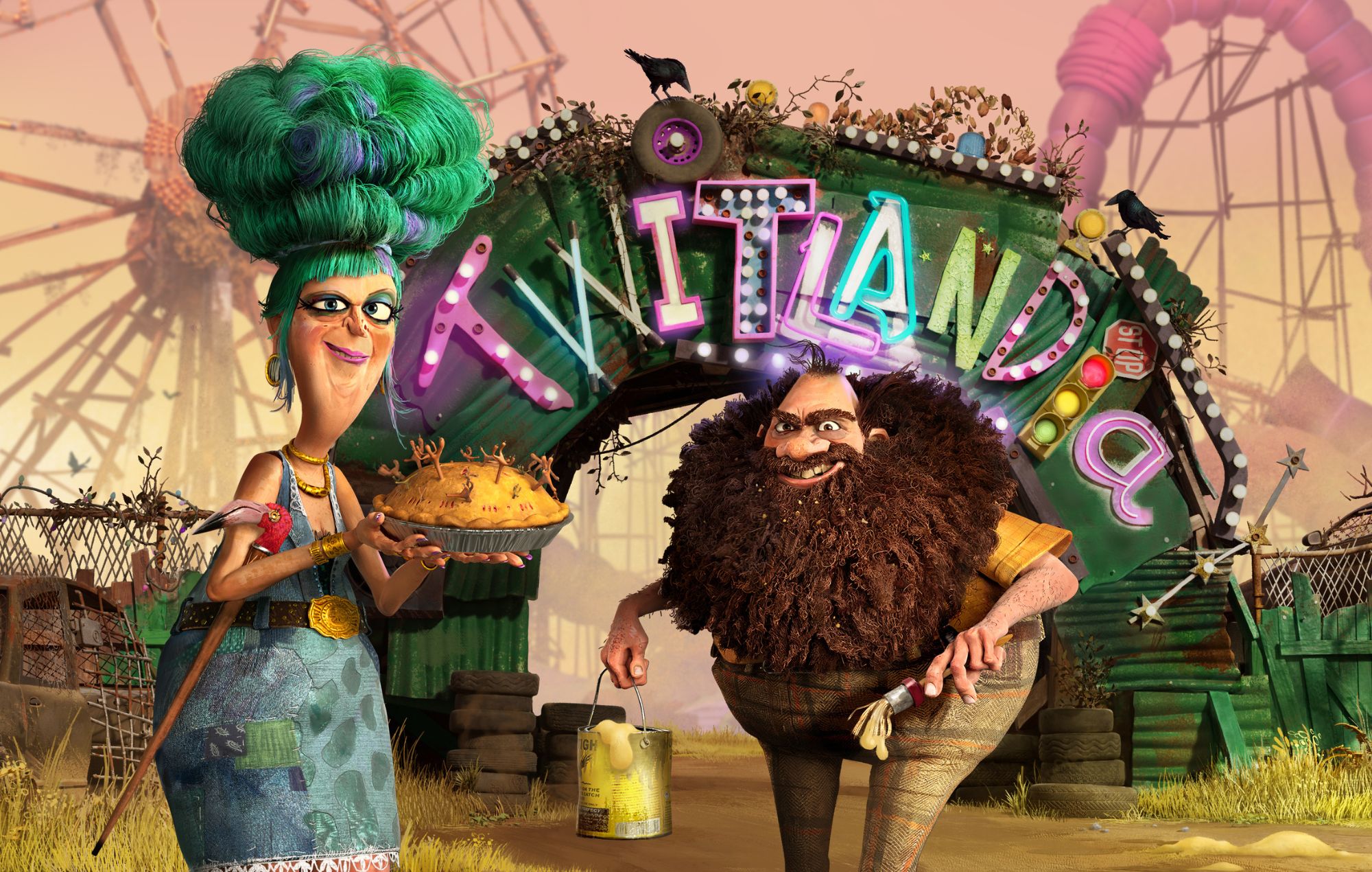 'The Twits' 2025. CREDIT: Netflix Studios