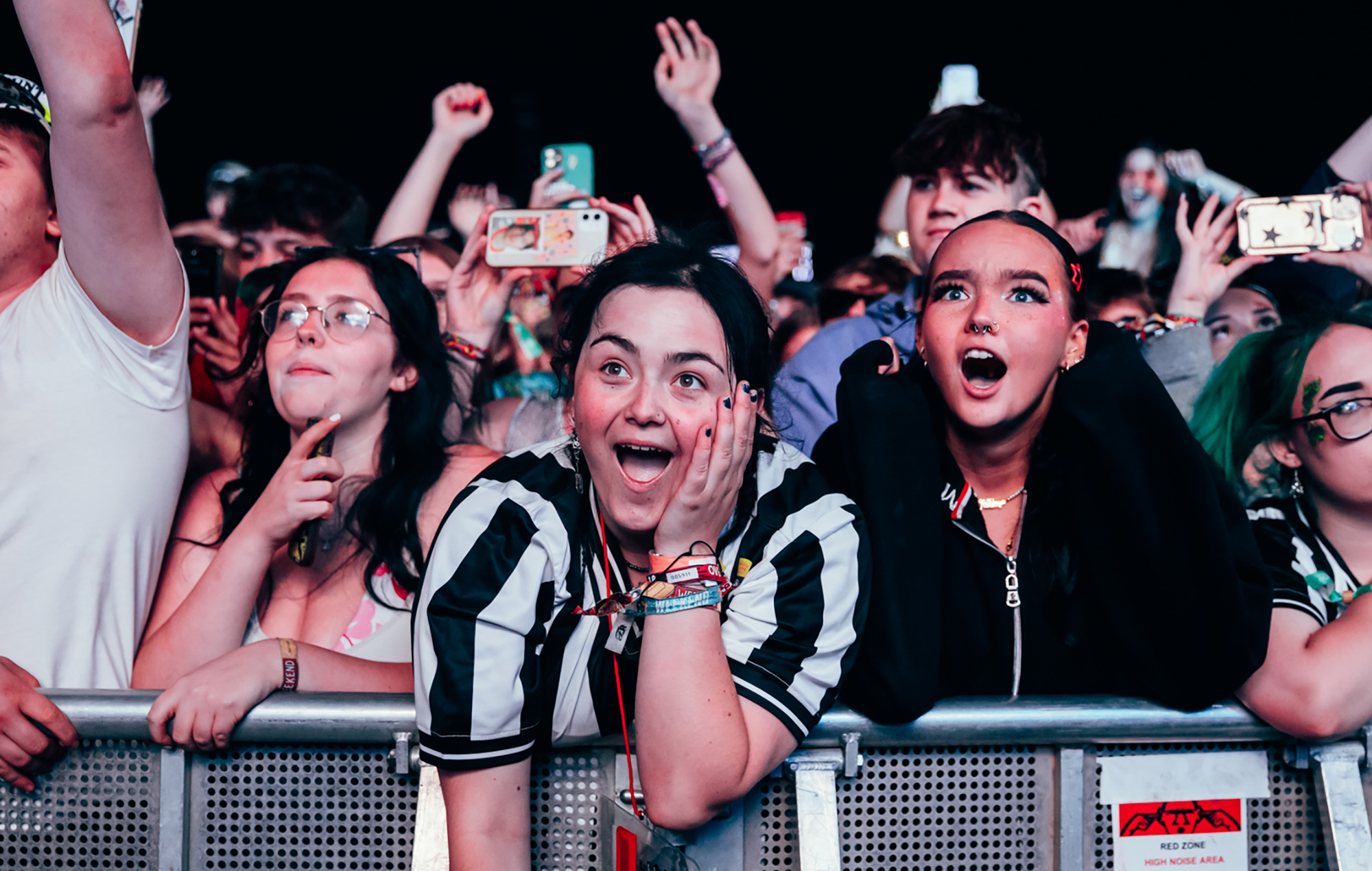 The crowd for Sam Fender at Reading 2023, photo by Andy Ford