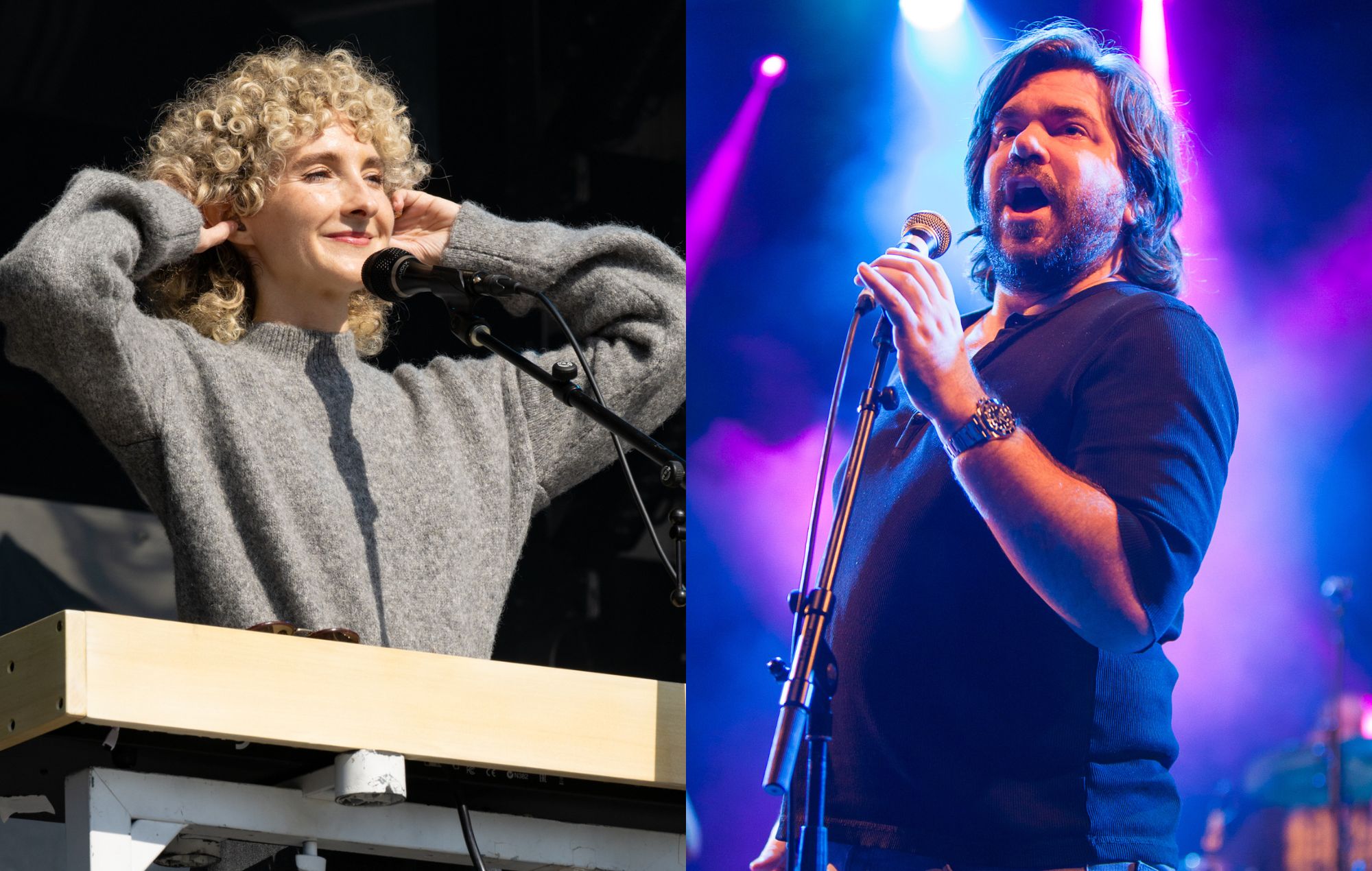 Alaina Moore of Tennis and Matt Berry